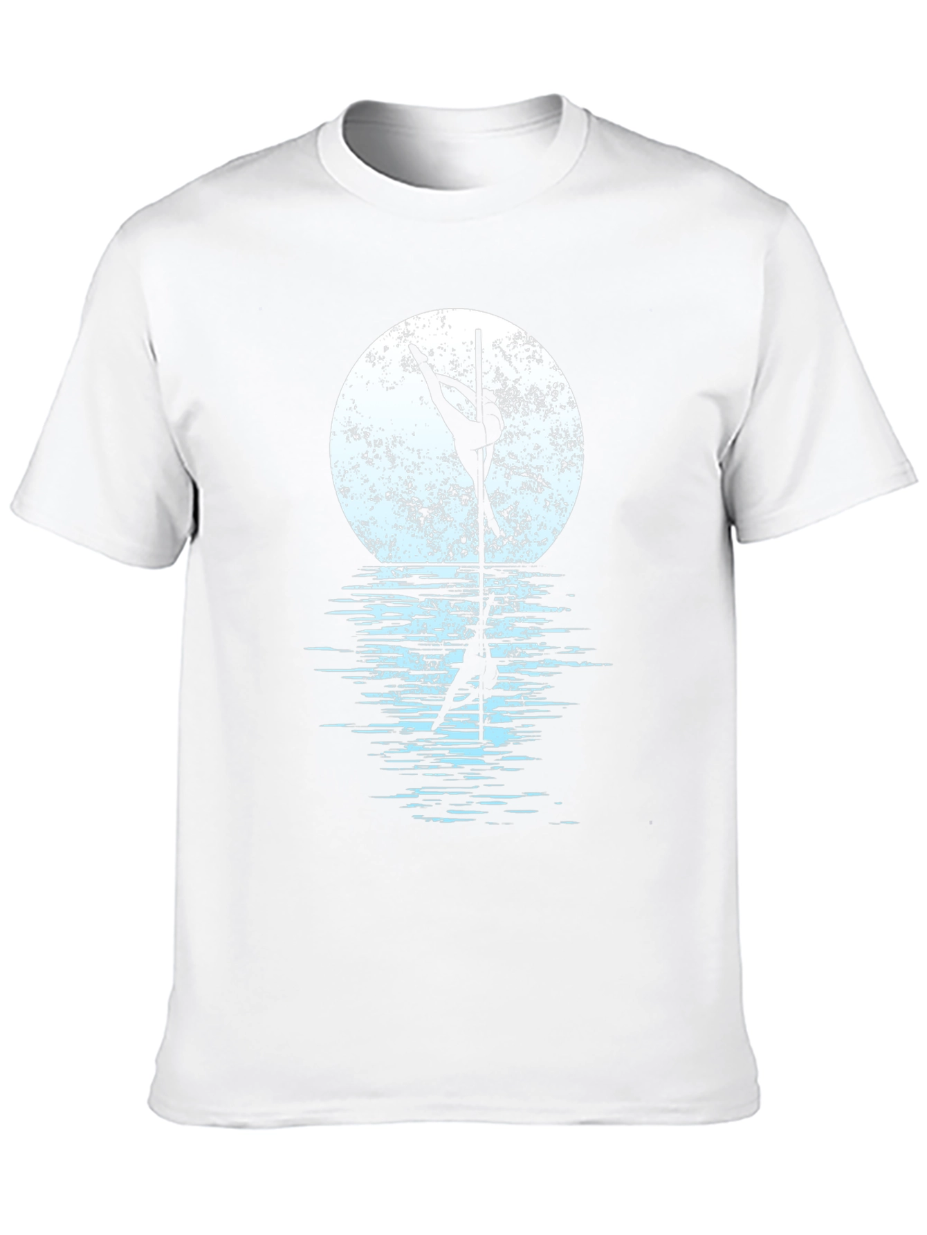 Pole Dancer Moon Reflection T-Shirt