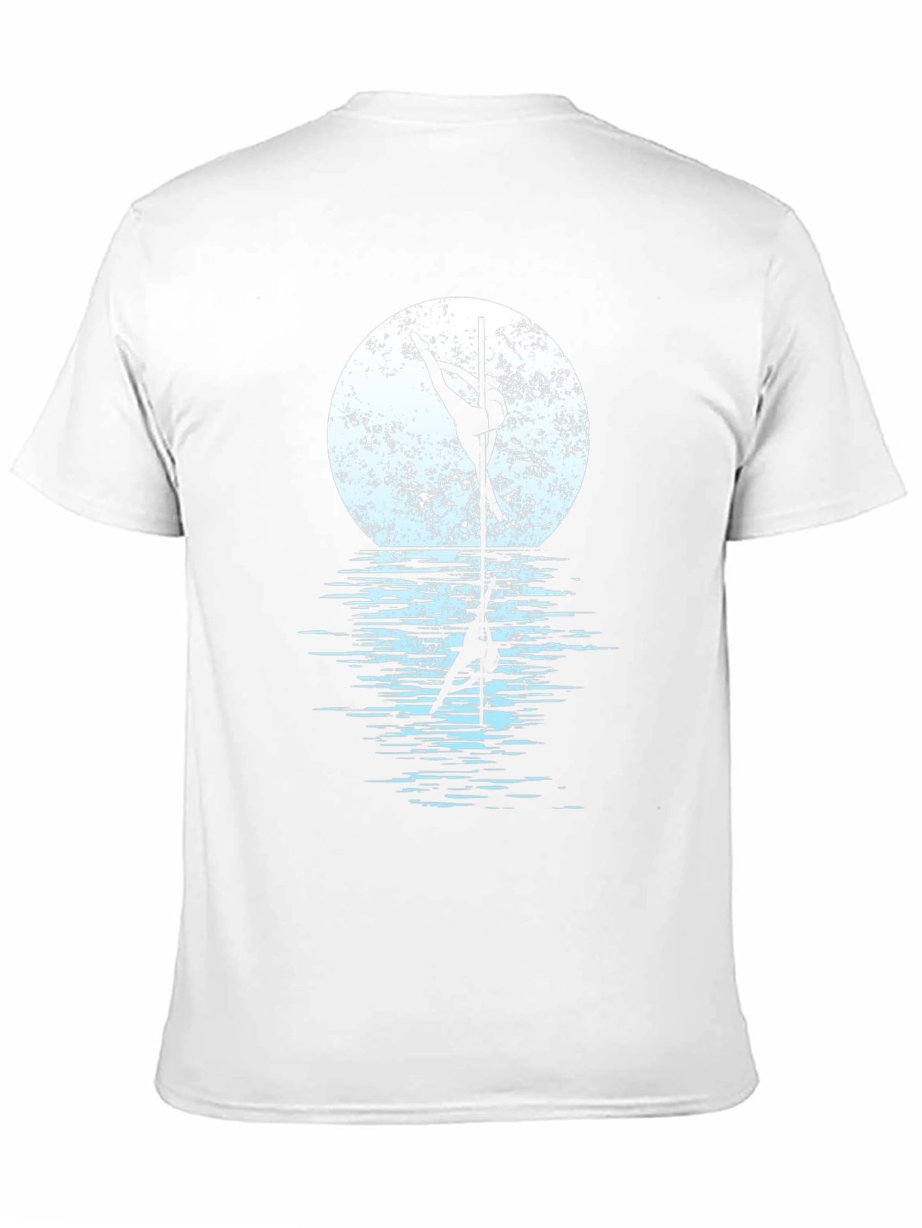 Pole Dancer Moon Reflection T-Shirt