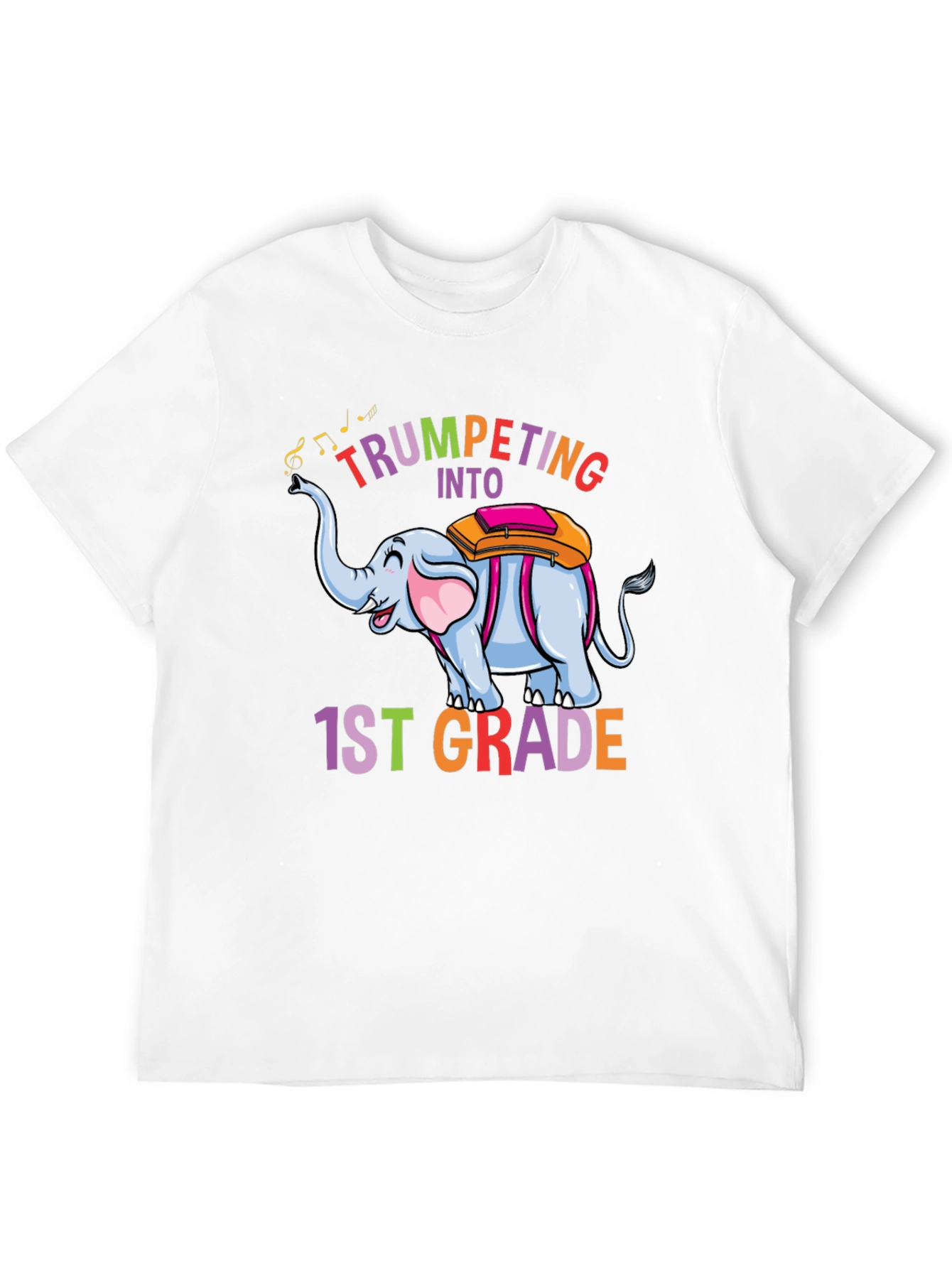 Trumpeting Into 1st Grade T-Shirt