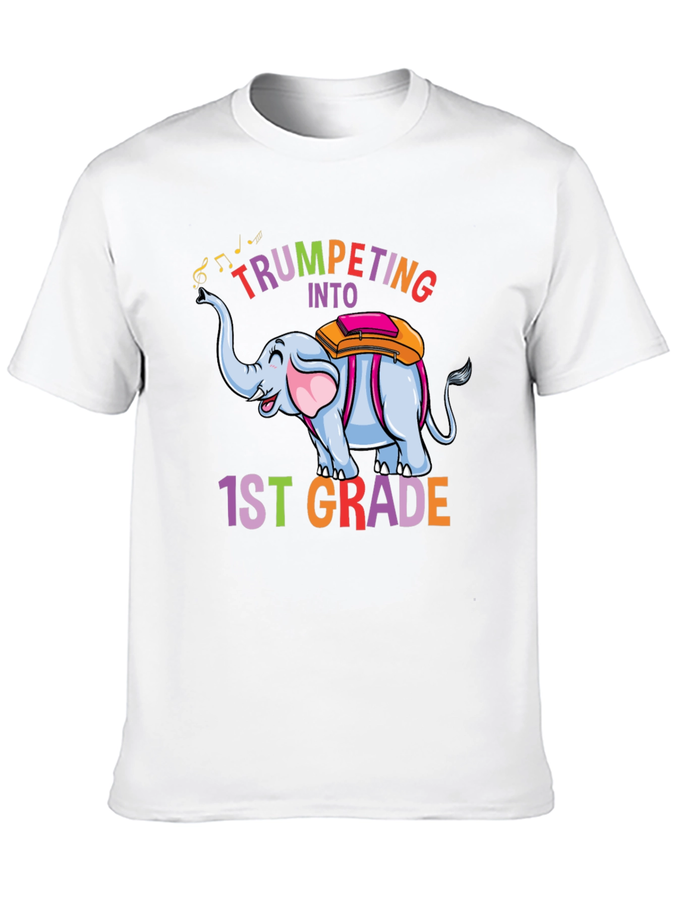 Trumpeting Into 1st Grade T-Shirt