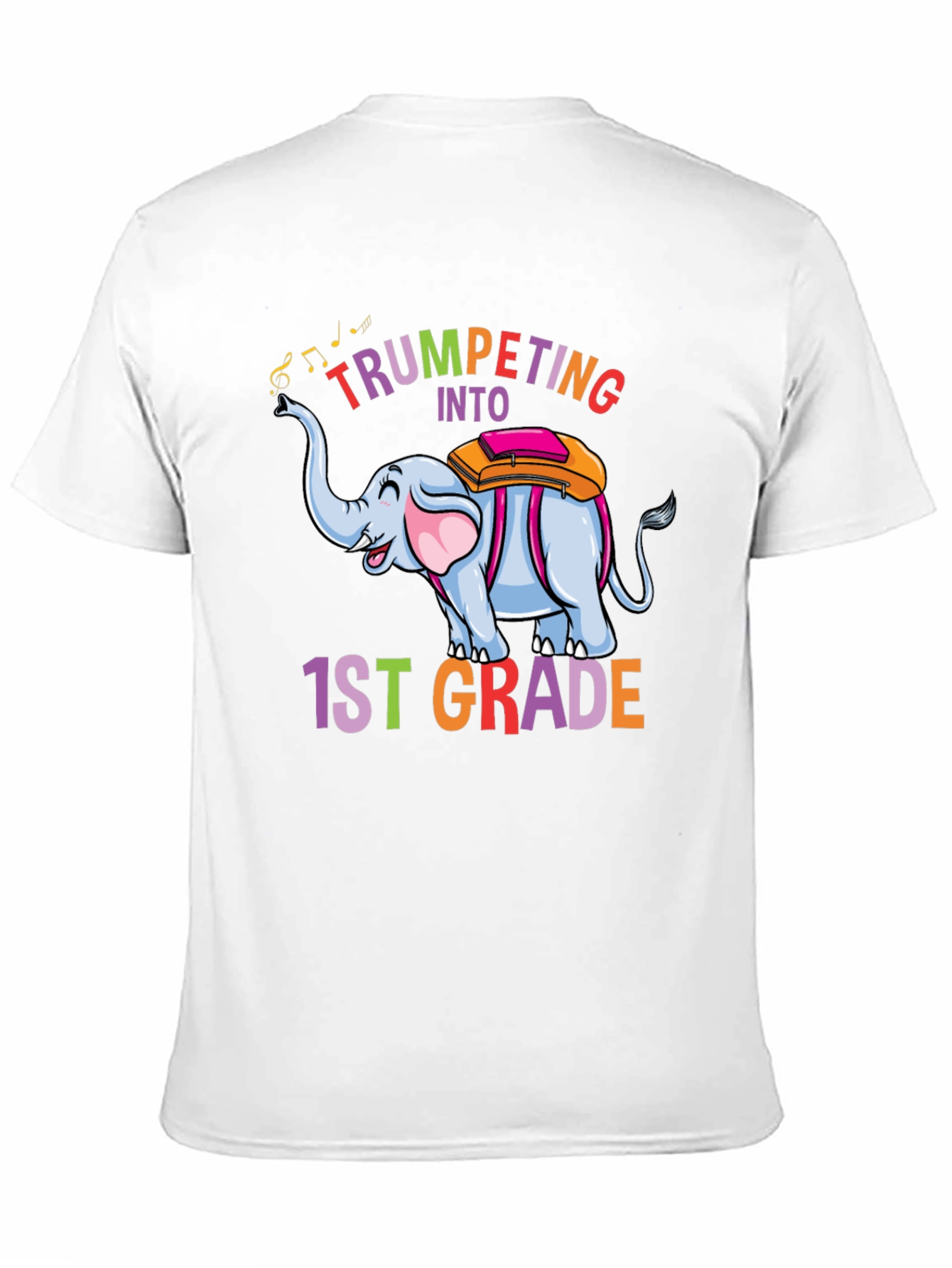 Trumpeting Into 1st Grade T-Shirt