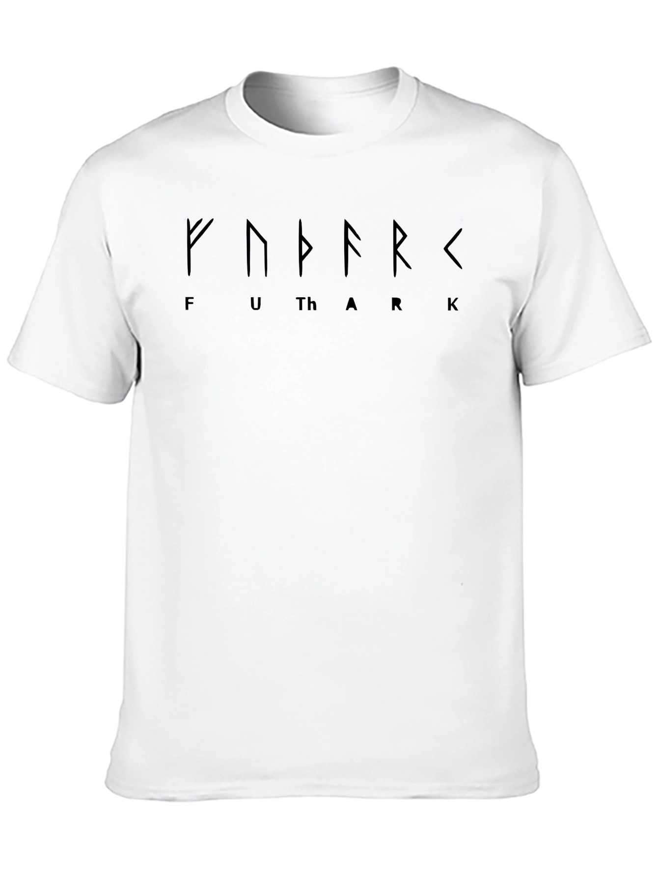 Futhark Rune T-Shirt - Viking Alphabet Design