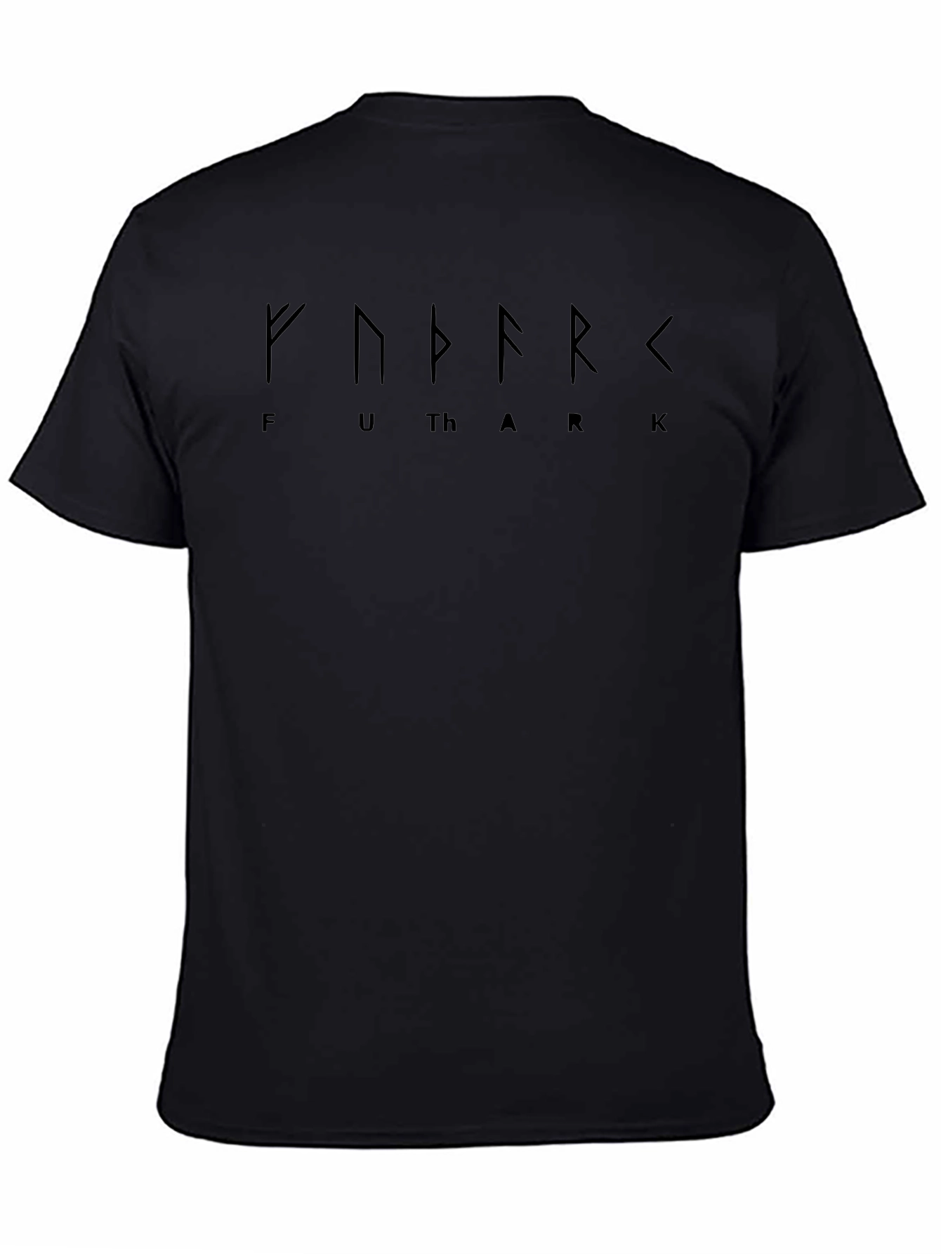 Futhark Rune T-Shirt - Viking Alphabet Design