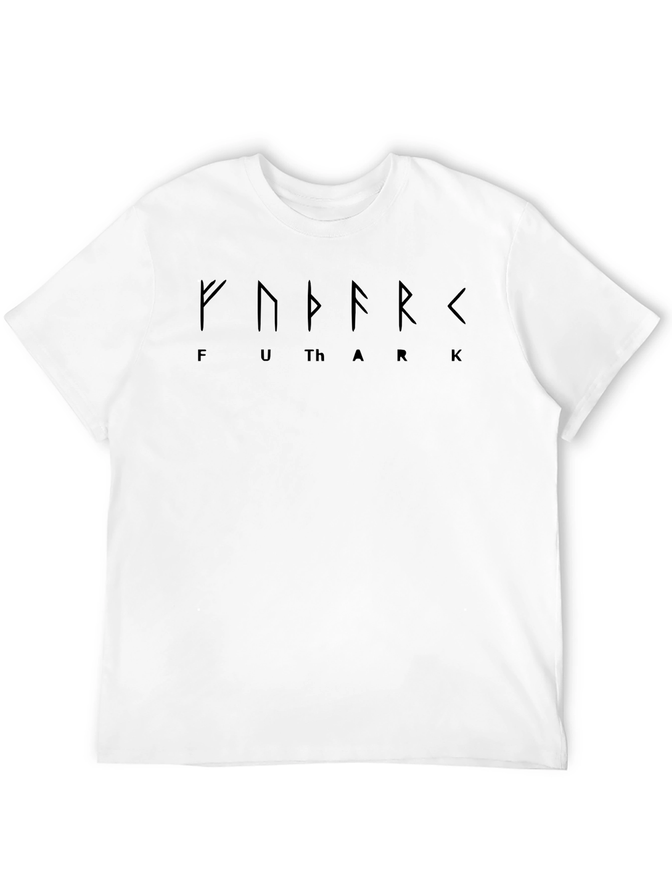 Futhark Rune T-Shirt - Viking Alphabet Design