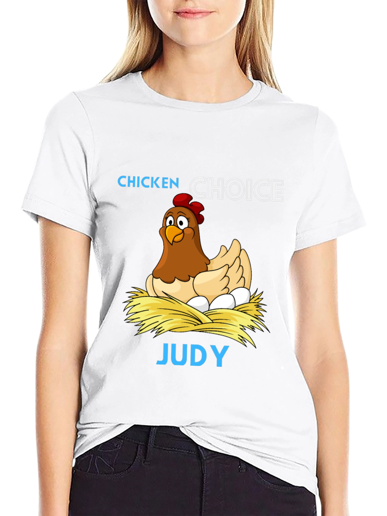 Chicken Choice Judy Graphic Tee