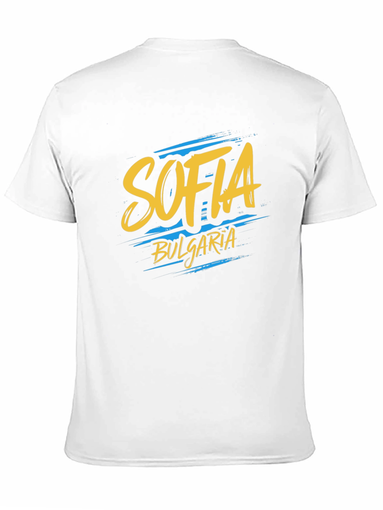 Sofia Bulgaria Graphic Tee - Black Cotton T-Shirt