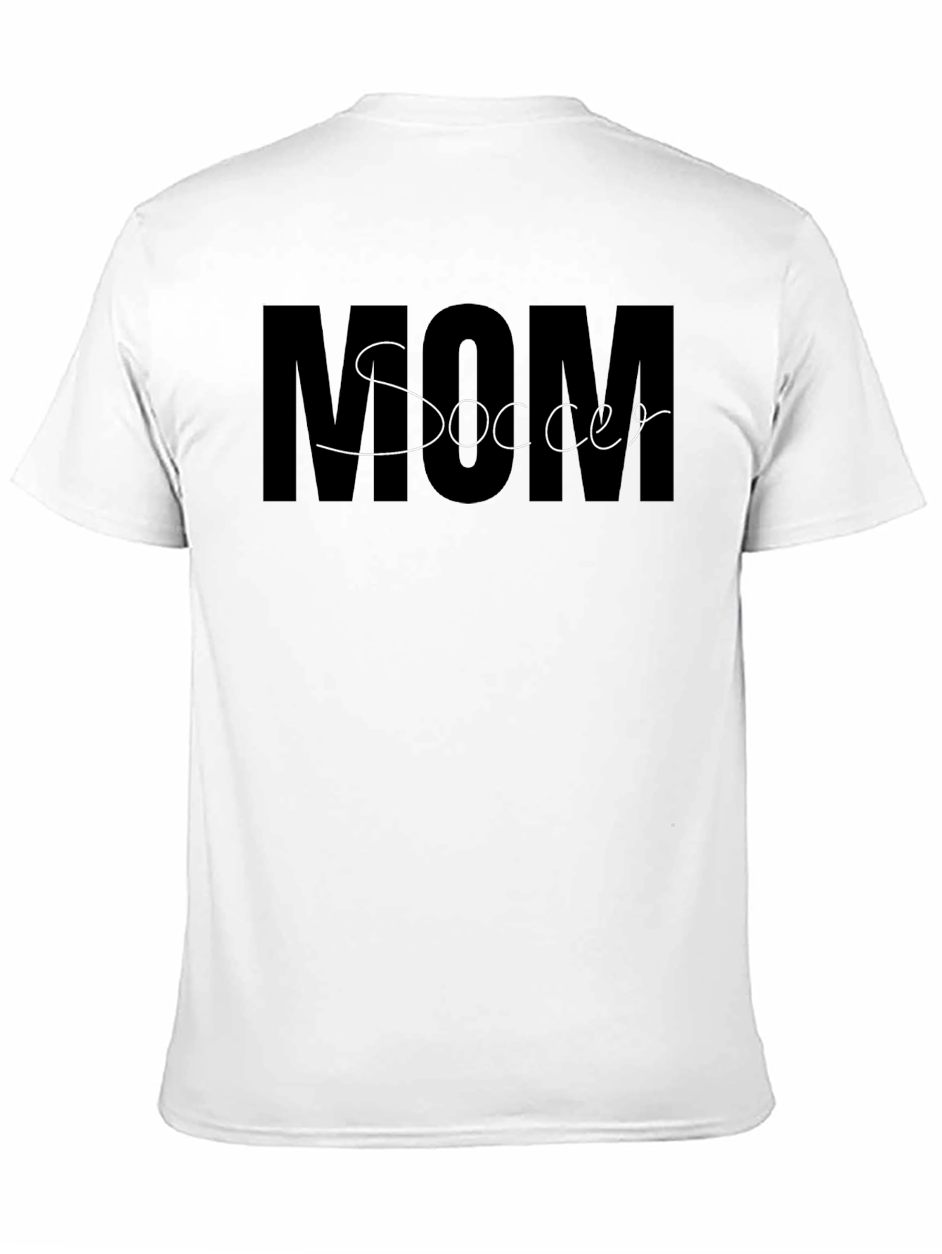 Soccer Mom Graphic Tee - Black Casual Shirt