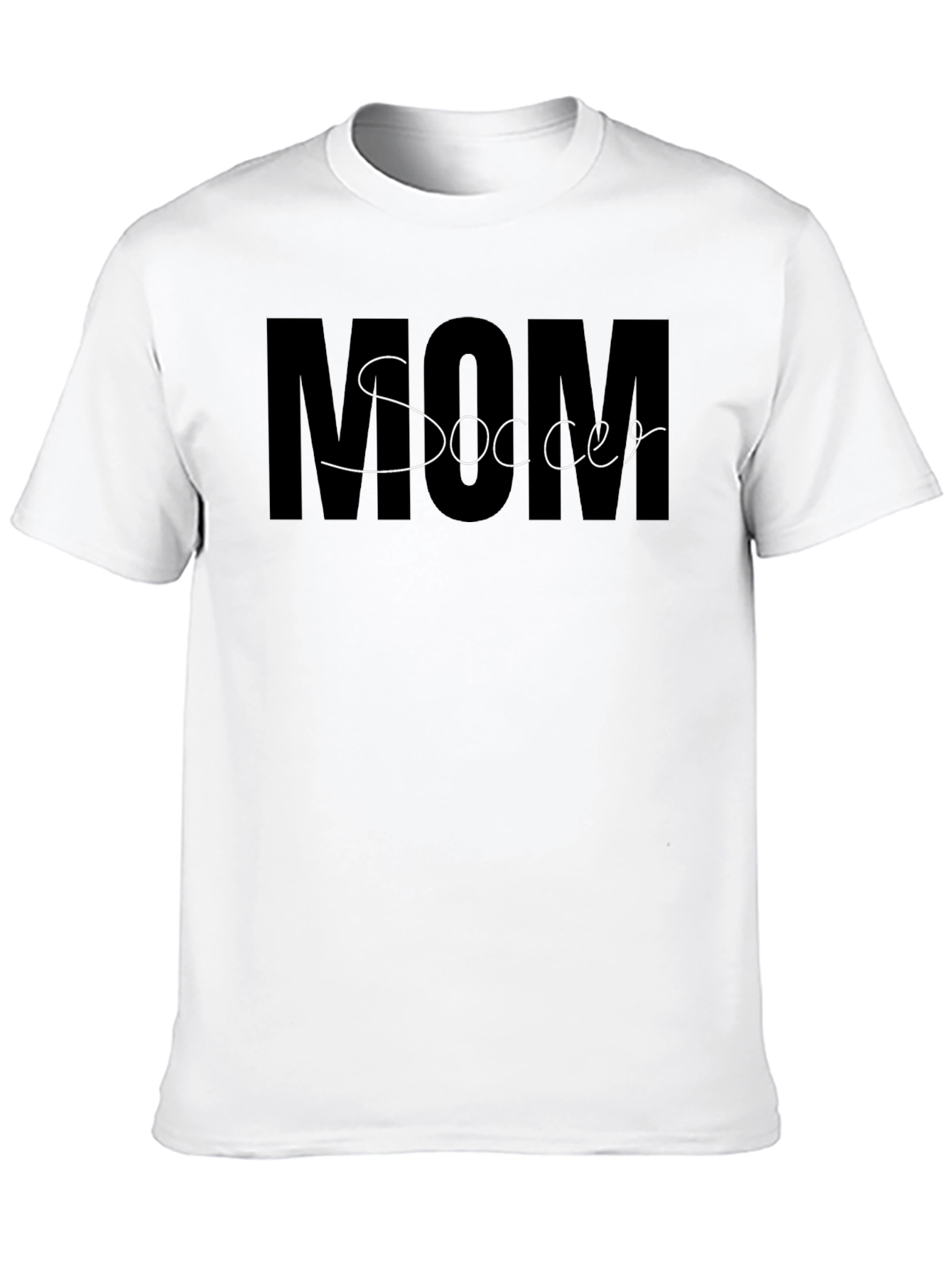 Soccer Mom Graphic Tee - Black Casual Shirt