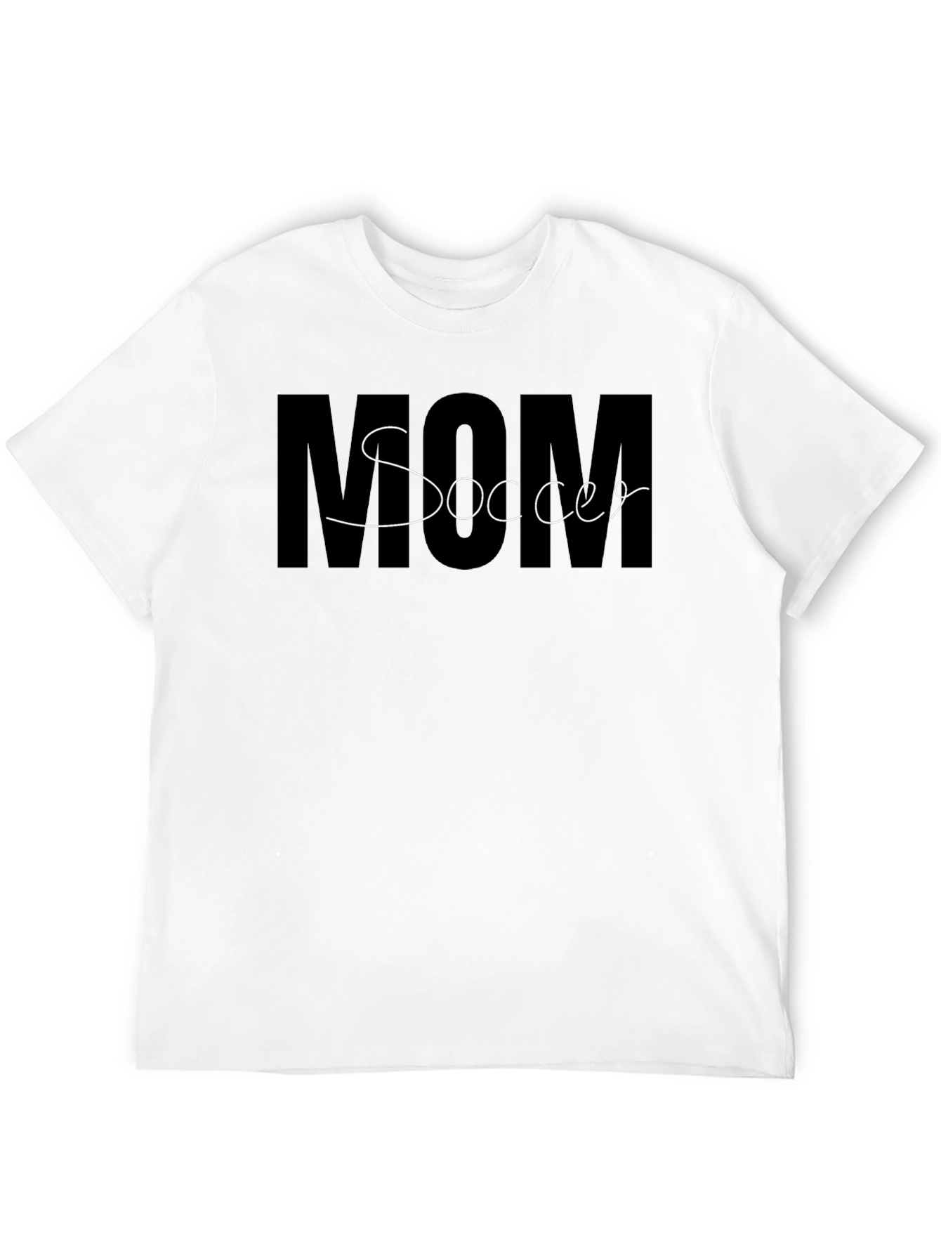 Soccer Mom Graphic Tee - Black Casual Shirt