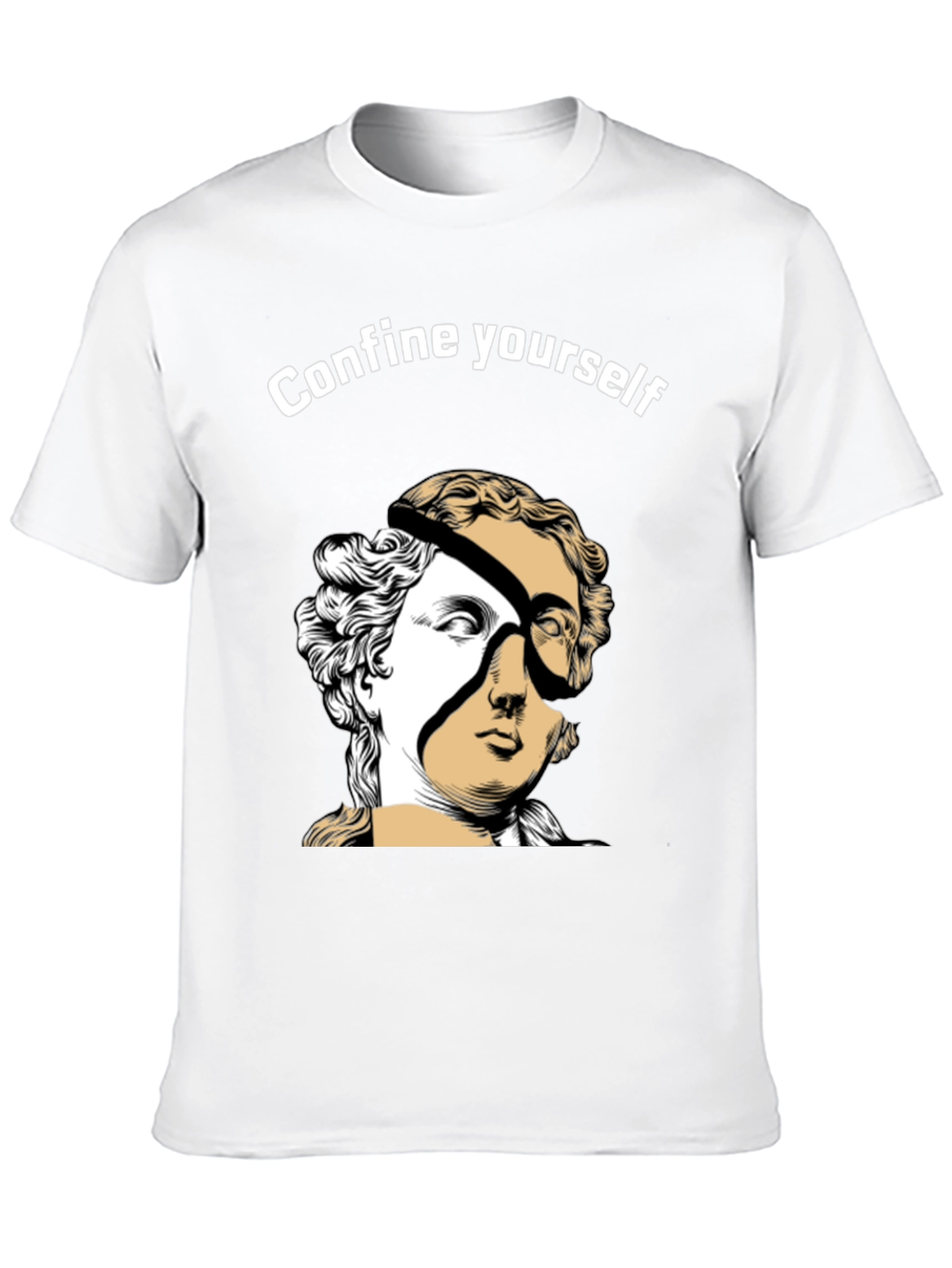 Confine Yourself Graphic Tee - Modern Art T-Shirt