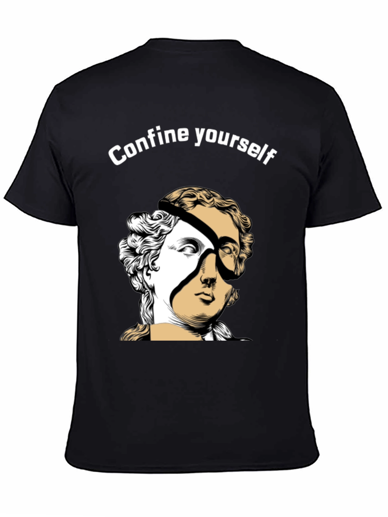 Confine Yourself Graphic Tee - Modern Art T-Shirt