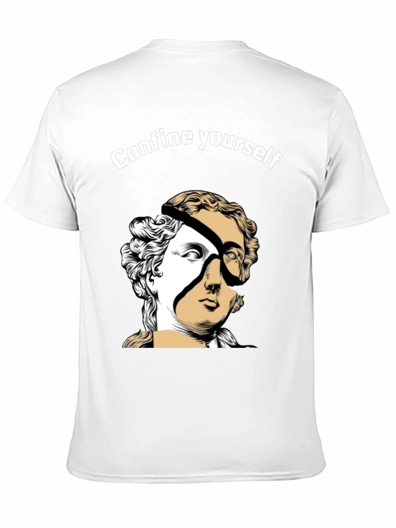 Confine Yourself Graphic Tee - Modern Art T-Shirt