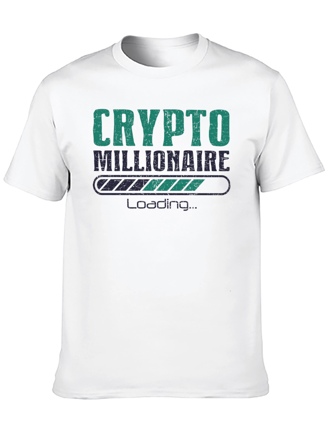 Crypto Millionaire Loading T-Shirt - Black