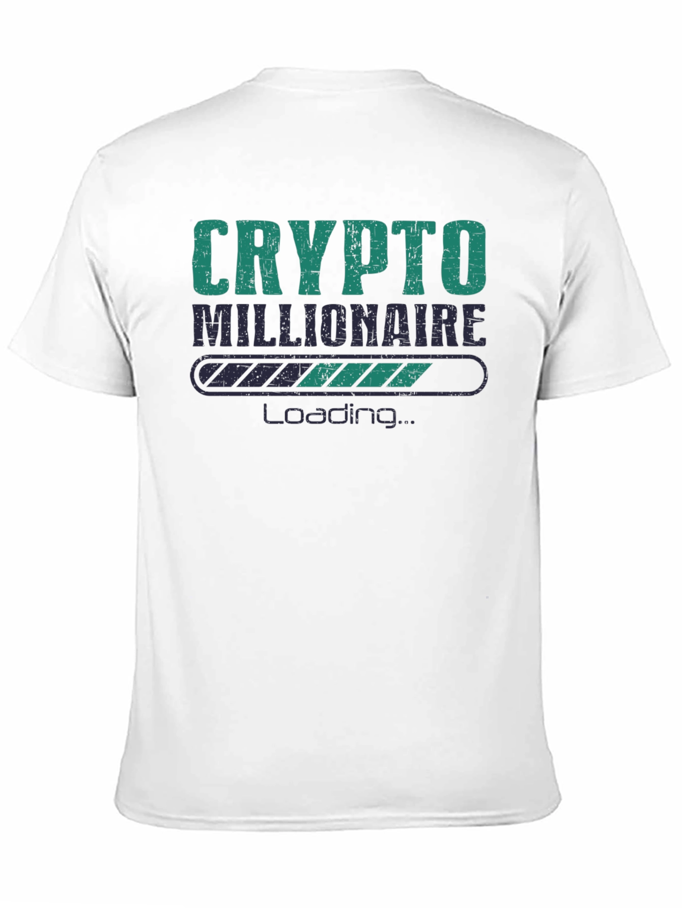Crypto Millionaire Loading T-Shirt - Black