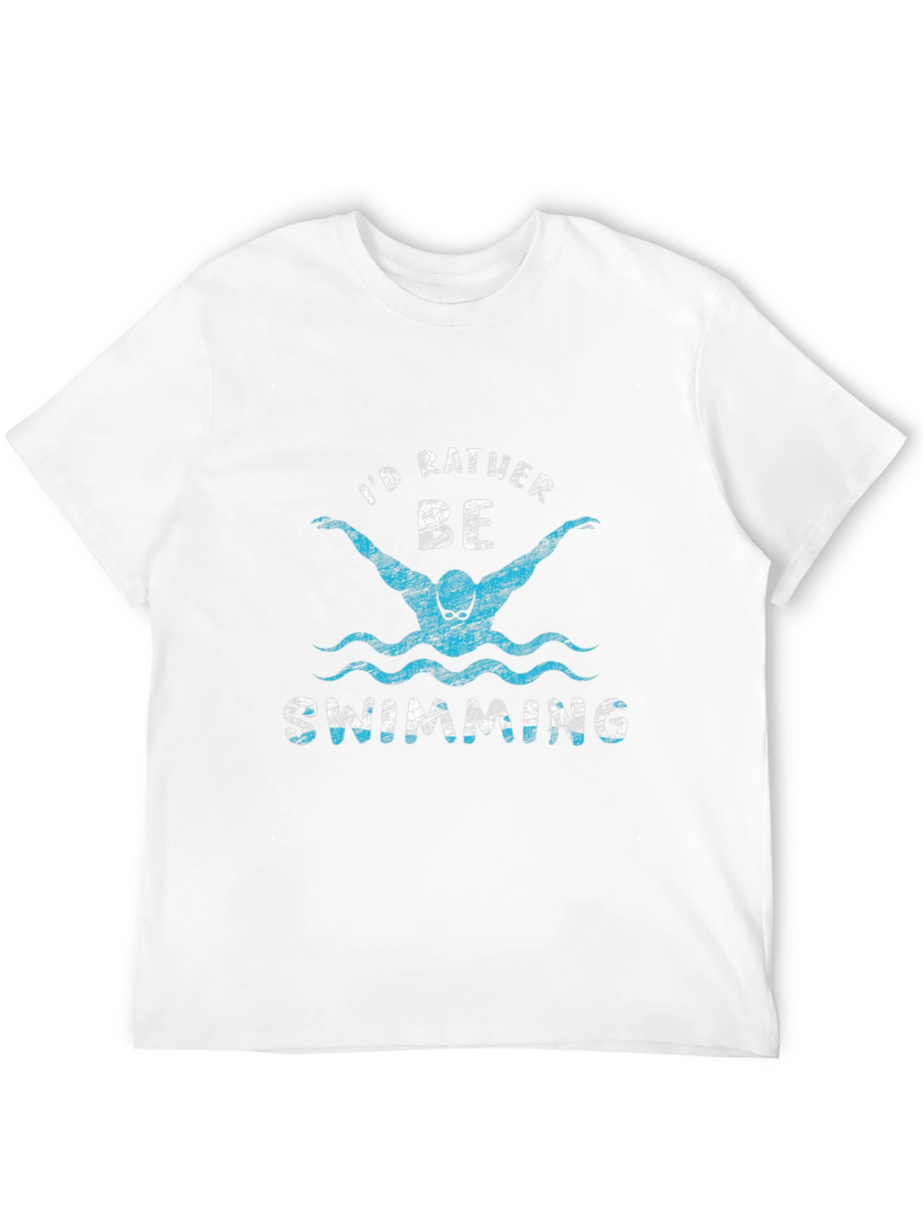 Id Rather Be Swimming Graphic Tee