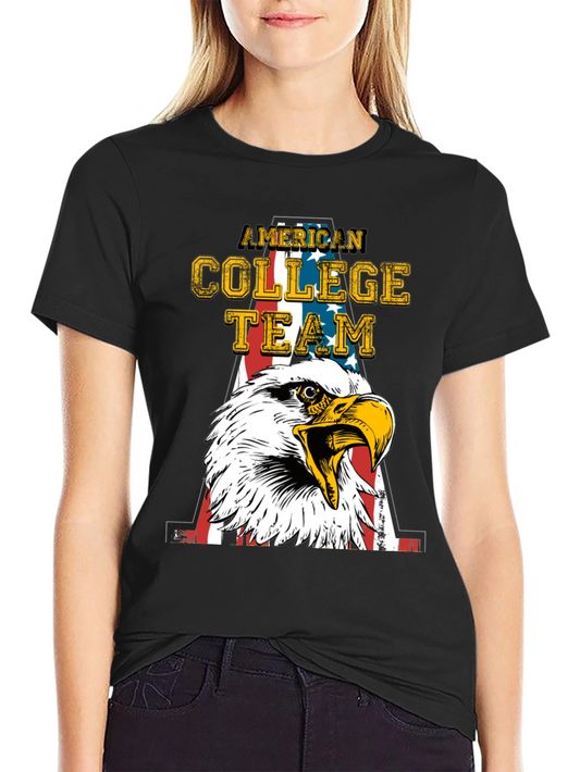 American College Team Eagle Graphic T-Shirt