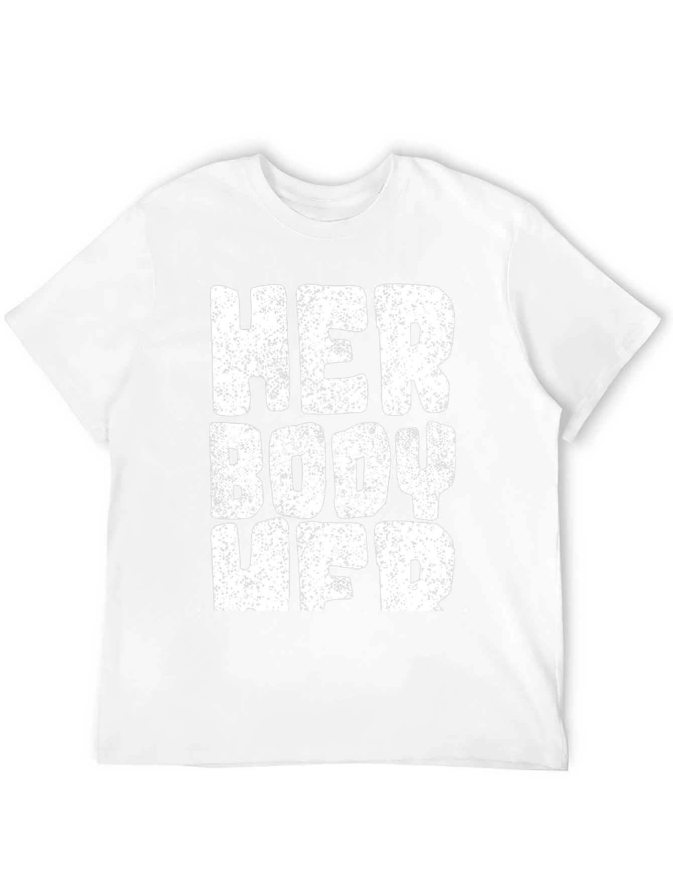 Her Body UFD T-Shirt - Black Cotton Graphic Tee