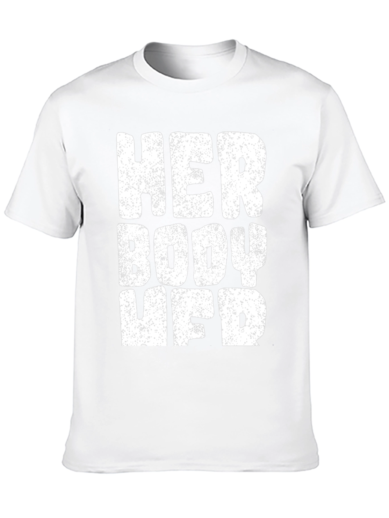 Her Body UFD T-Shirt - Black Cotton Graphic Tee