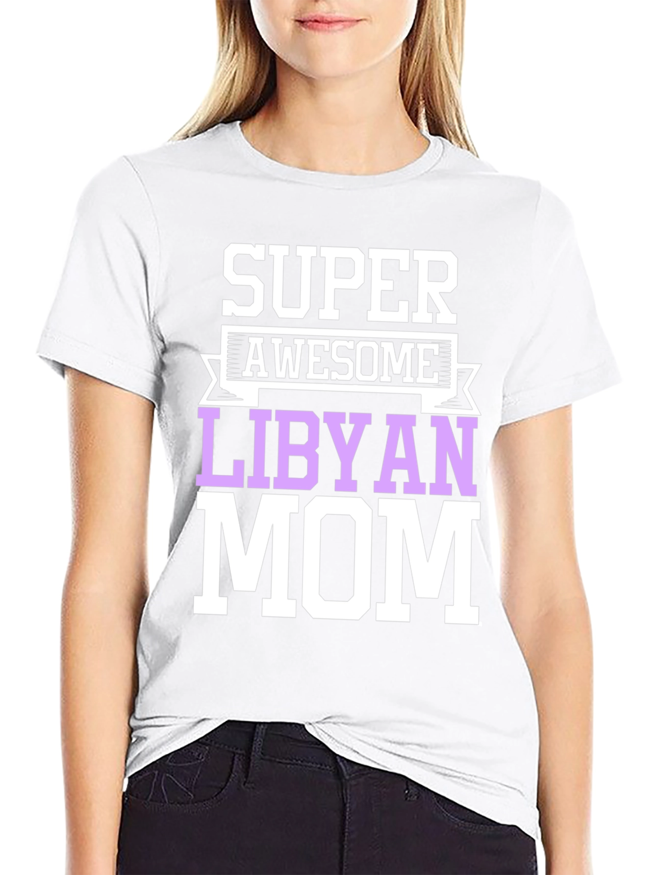 Super Awesome Libyan Mom T-Shirt