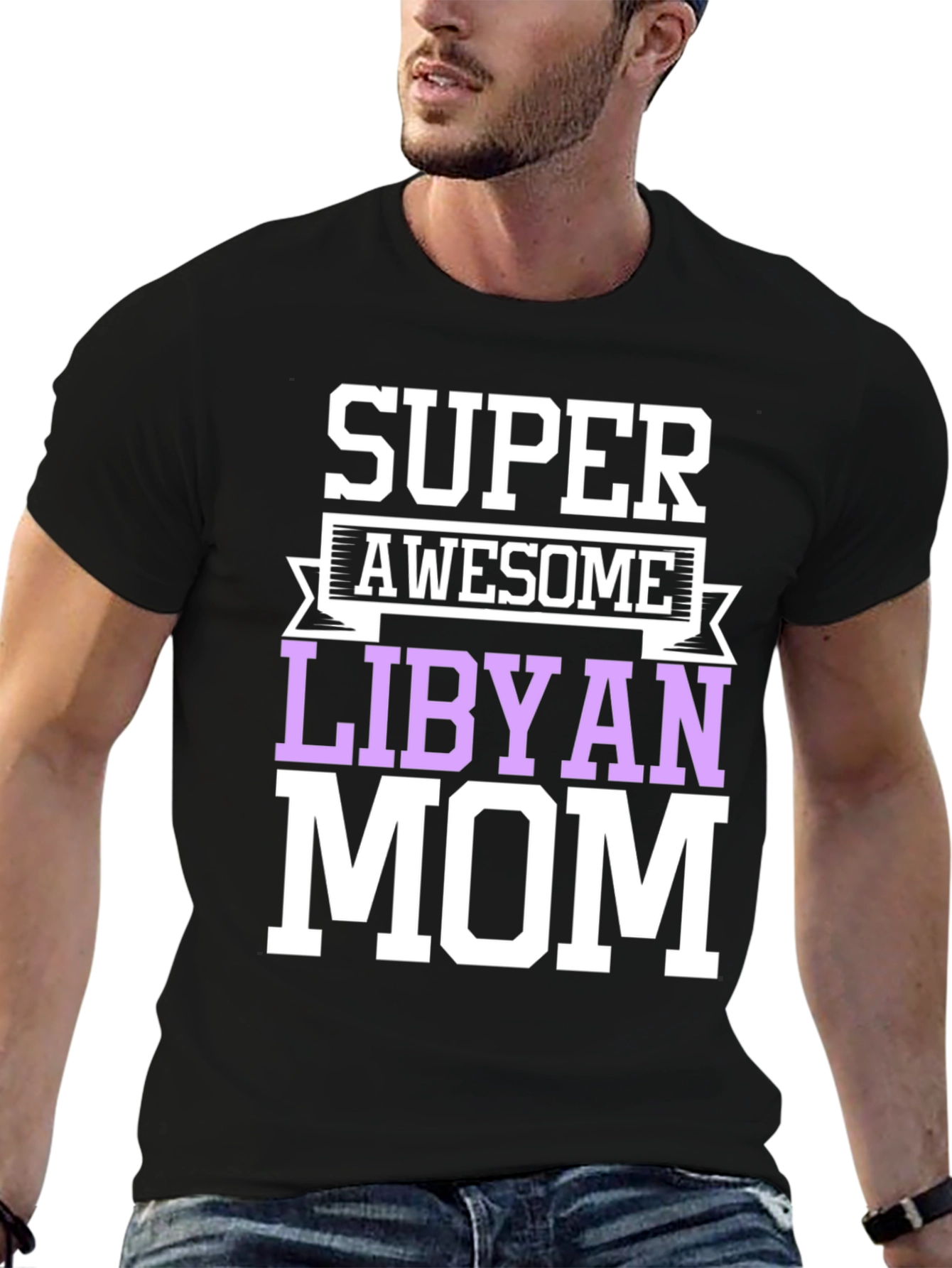 Super Awesome Libyan Mom T-Shirt