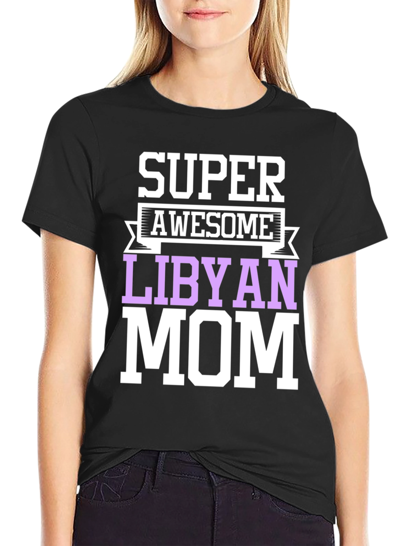 Super Awesome Libyan Mom T-Shirt