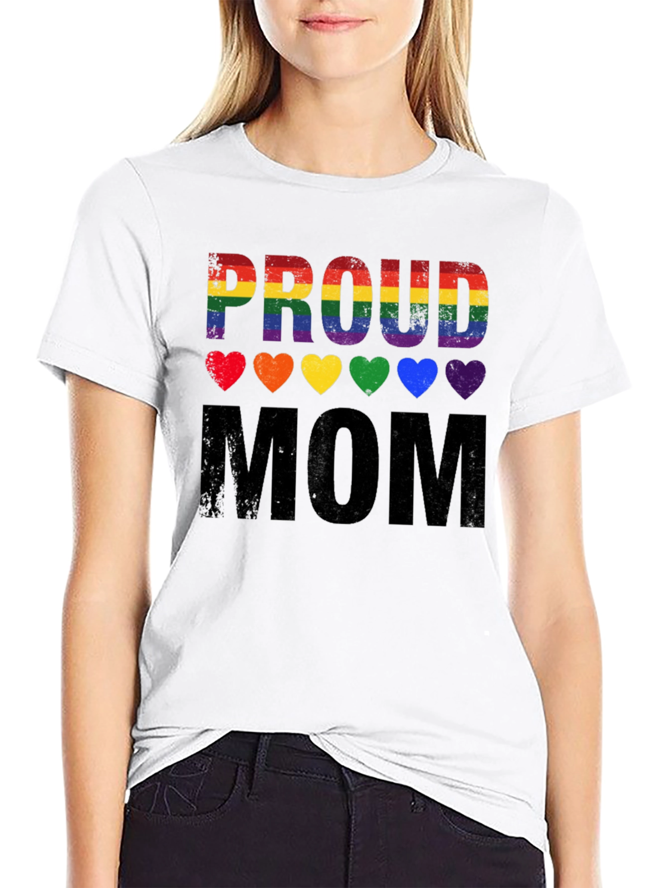 Proud Mom LGBT Pride T-Shirt