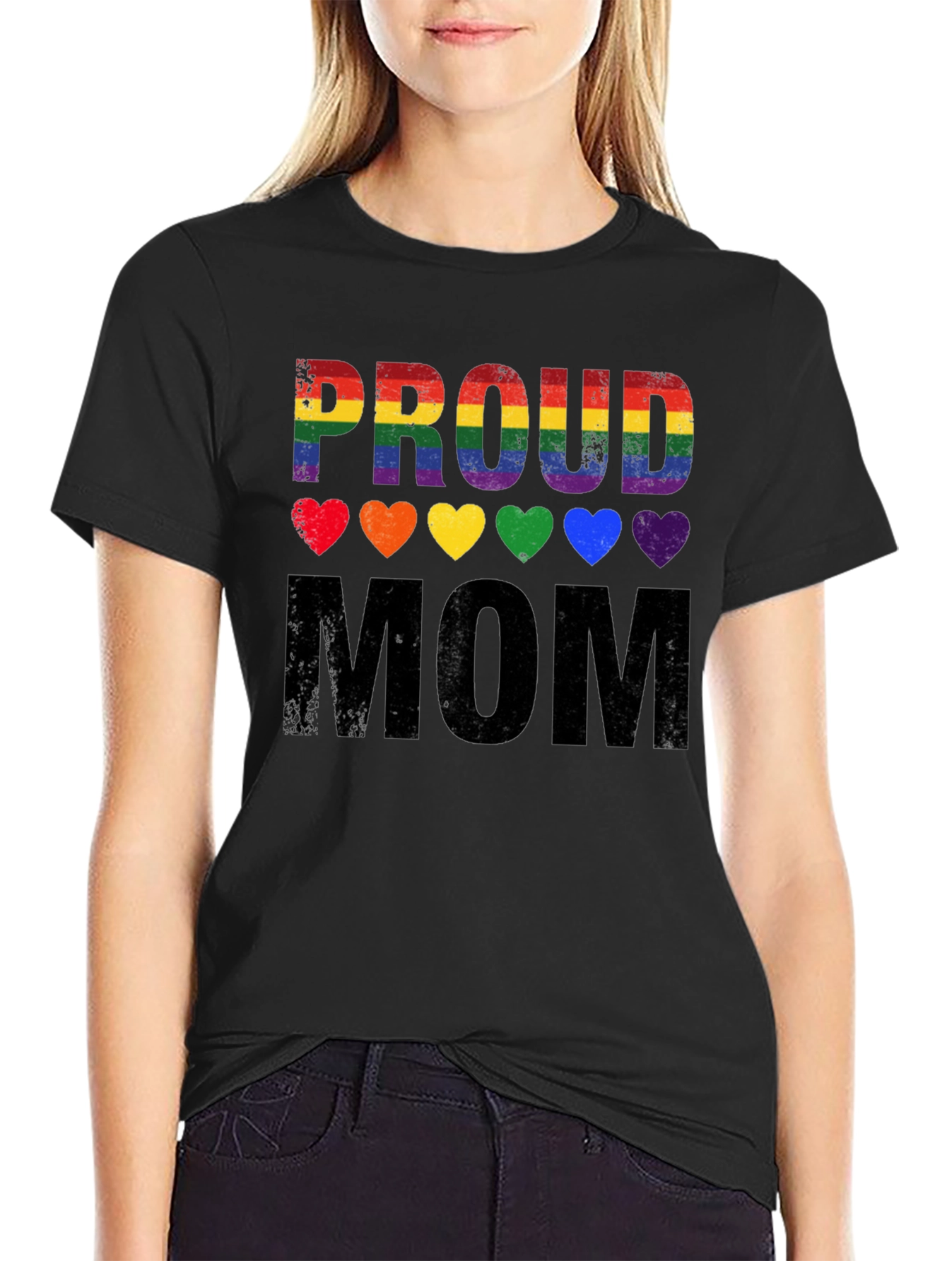 Proud Mom LGBT Pride T-Shirt