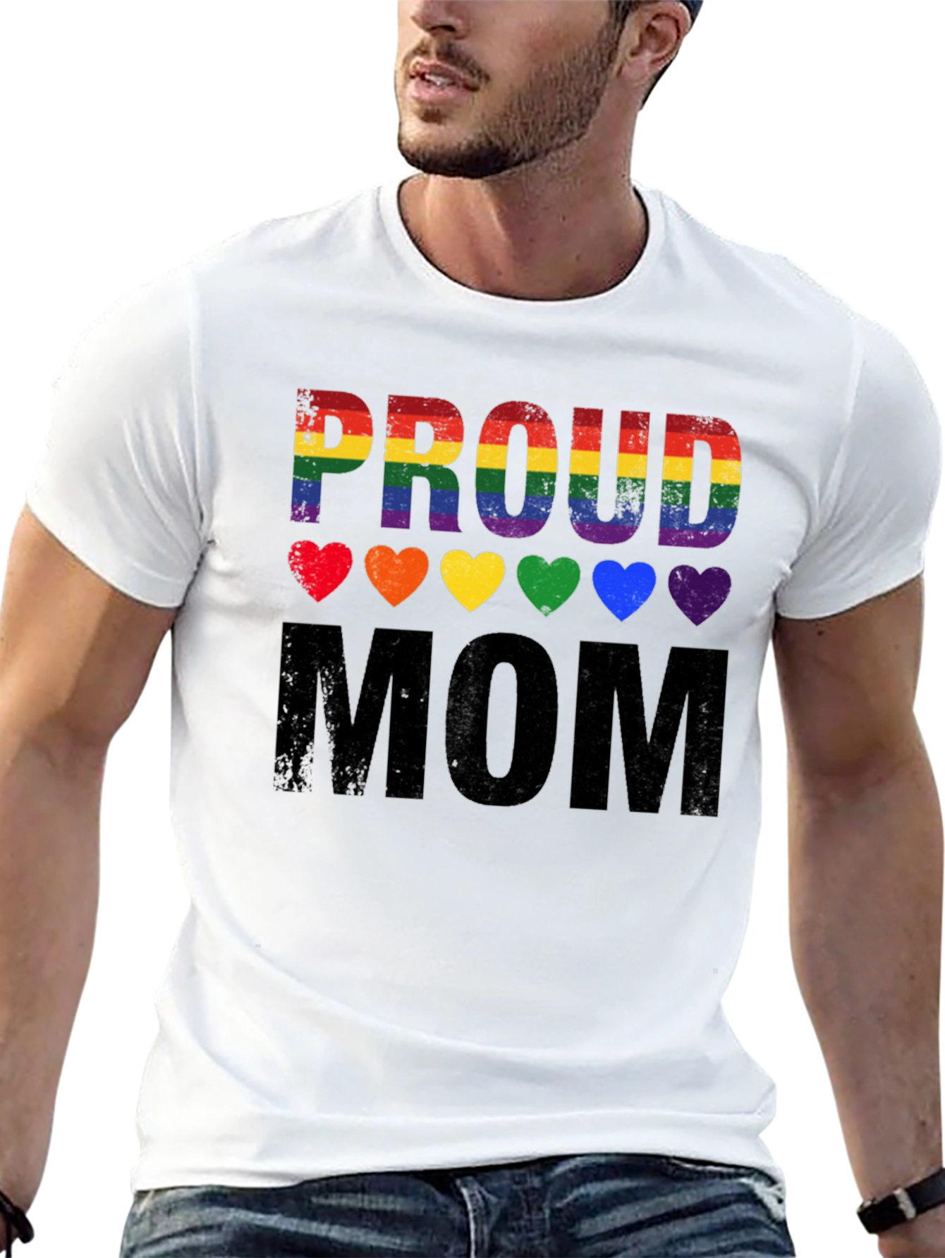 Proud Mom LGBT Pride T-Shirt