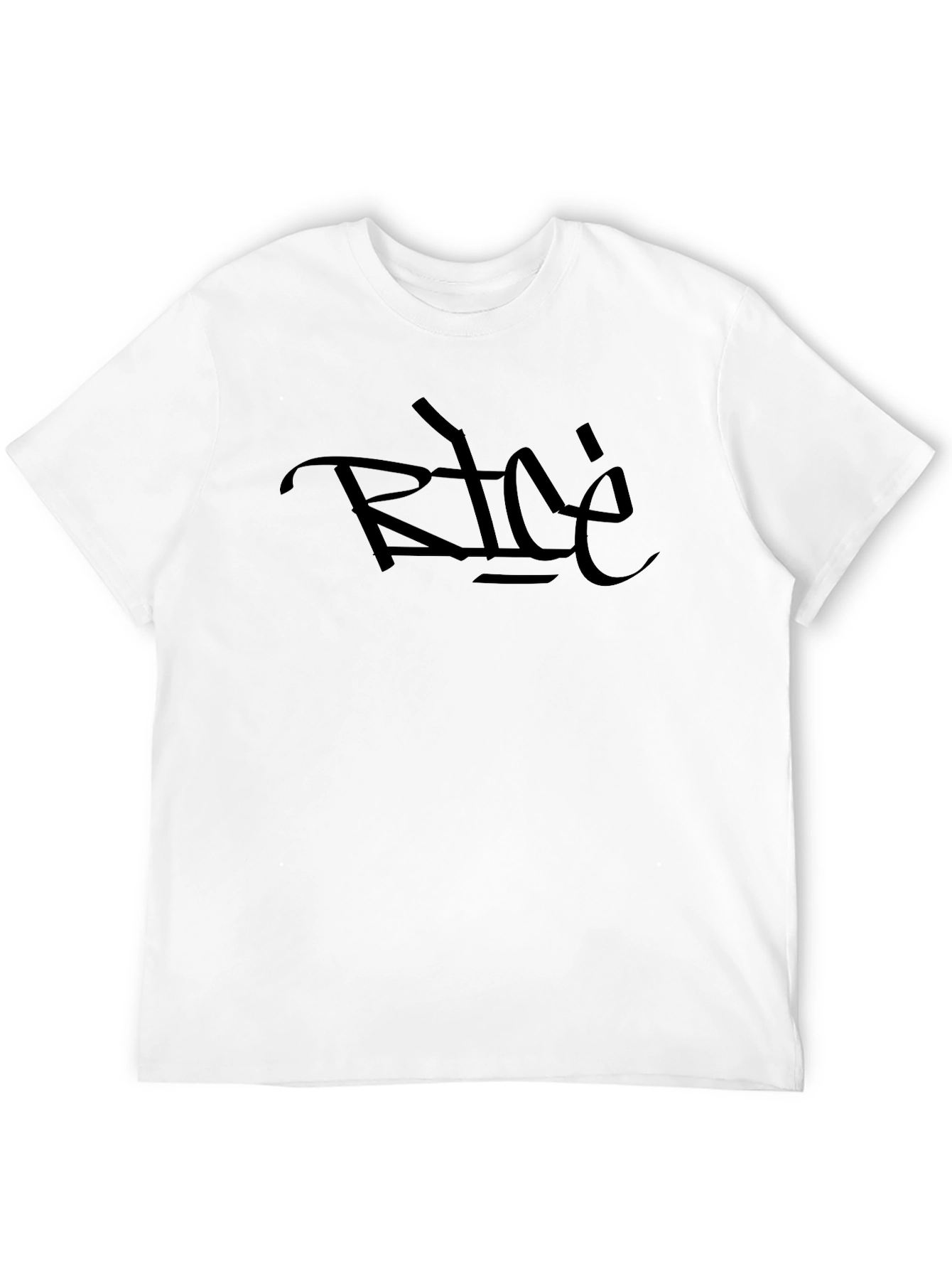 Mens Black Graphic Tee