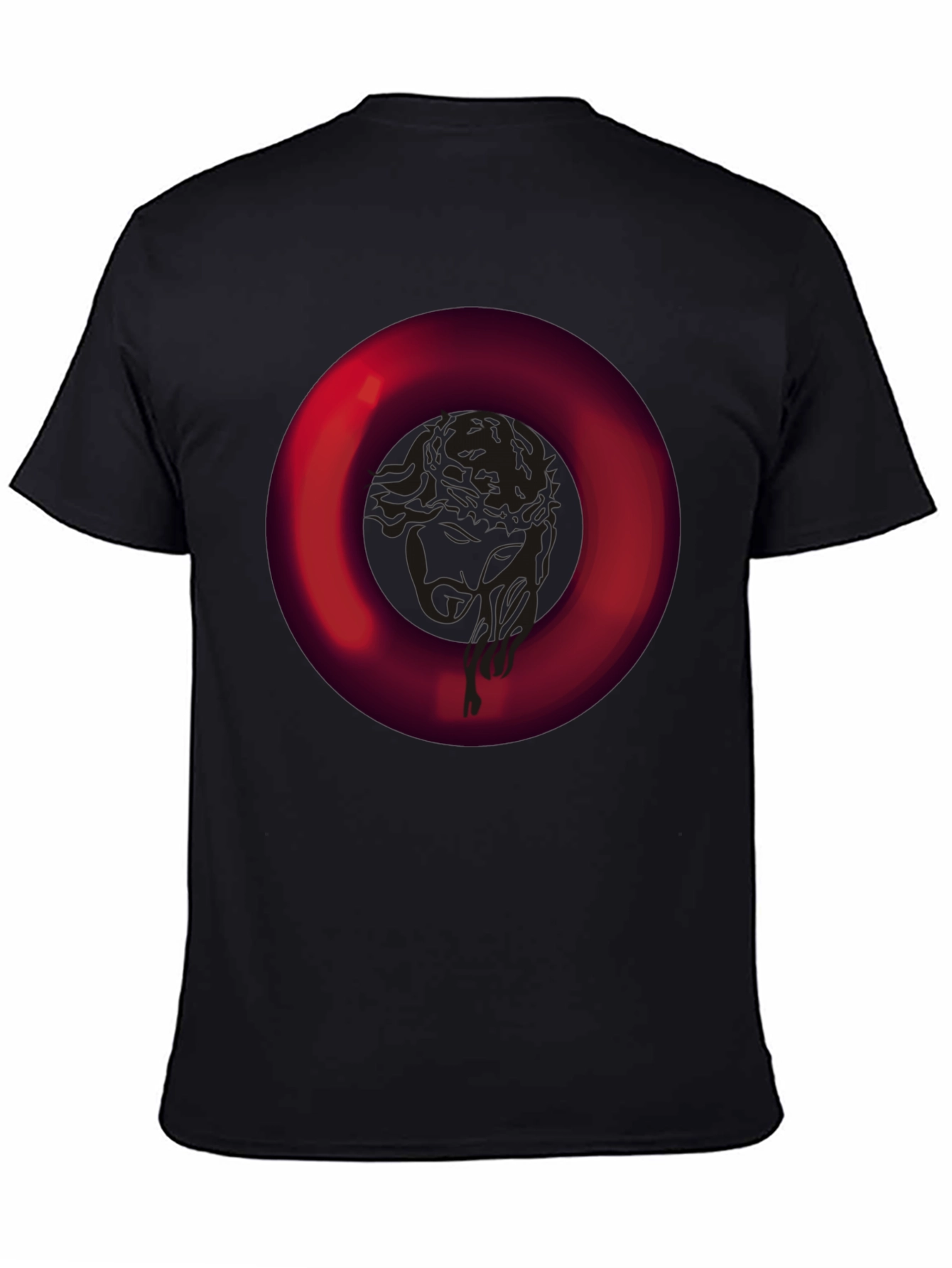 Bold Ring Graphic Tee - Modern Casual Style