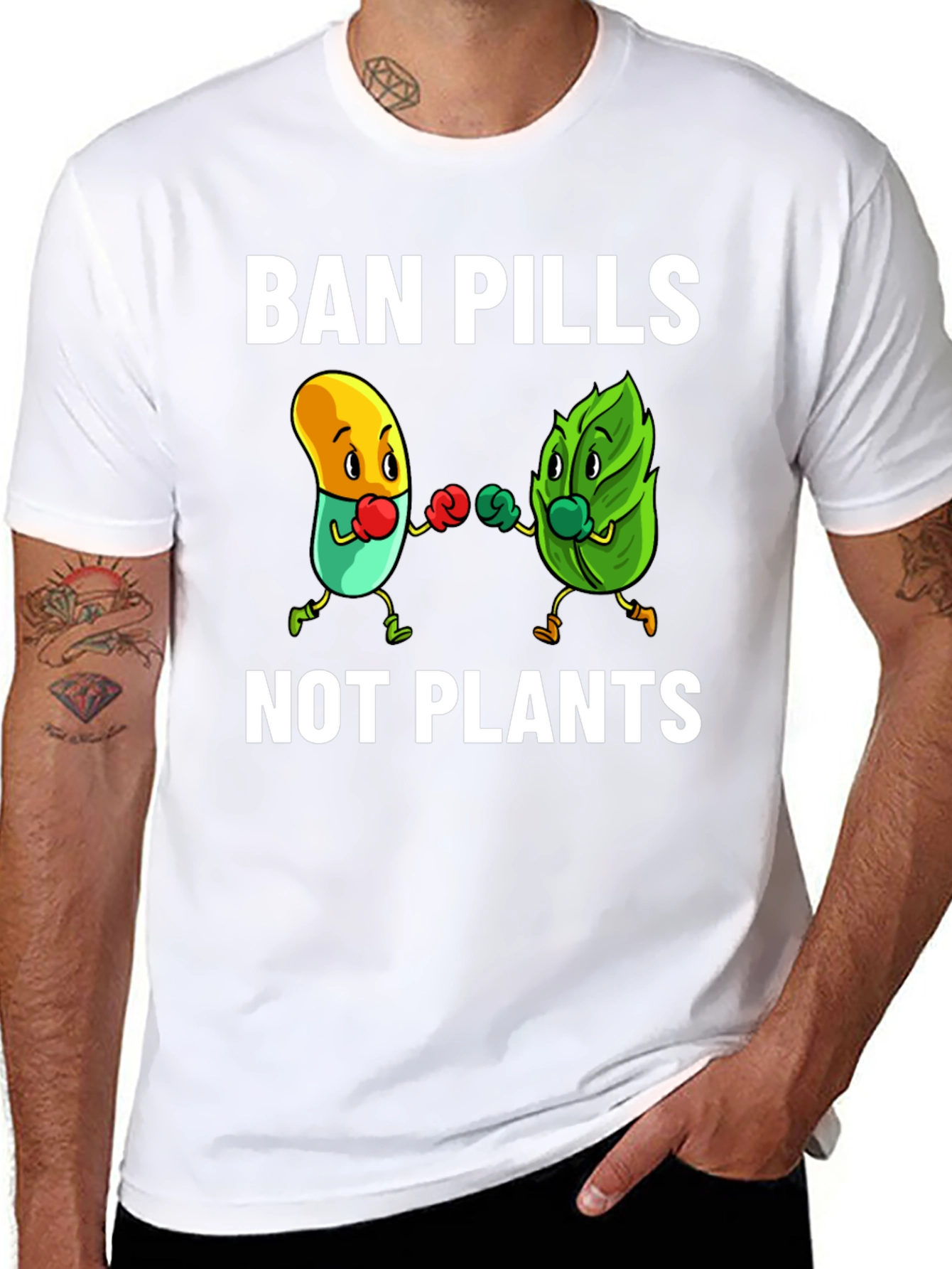 Ban Pills Not Plants T-Shirt