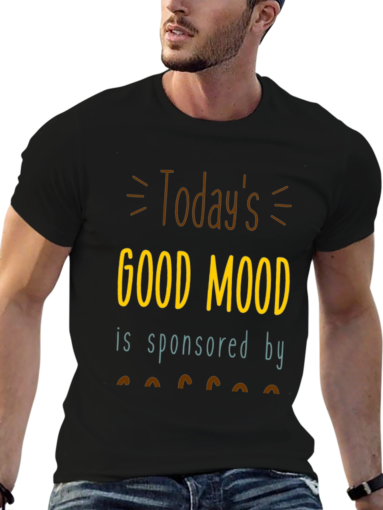 Todays Good Mood T-Shirt | Sponsored by Coffee