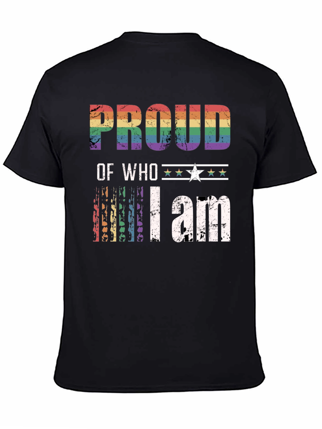 LGBT Pride T-Shirt - Proud of Who I am