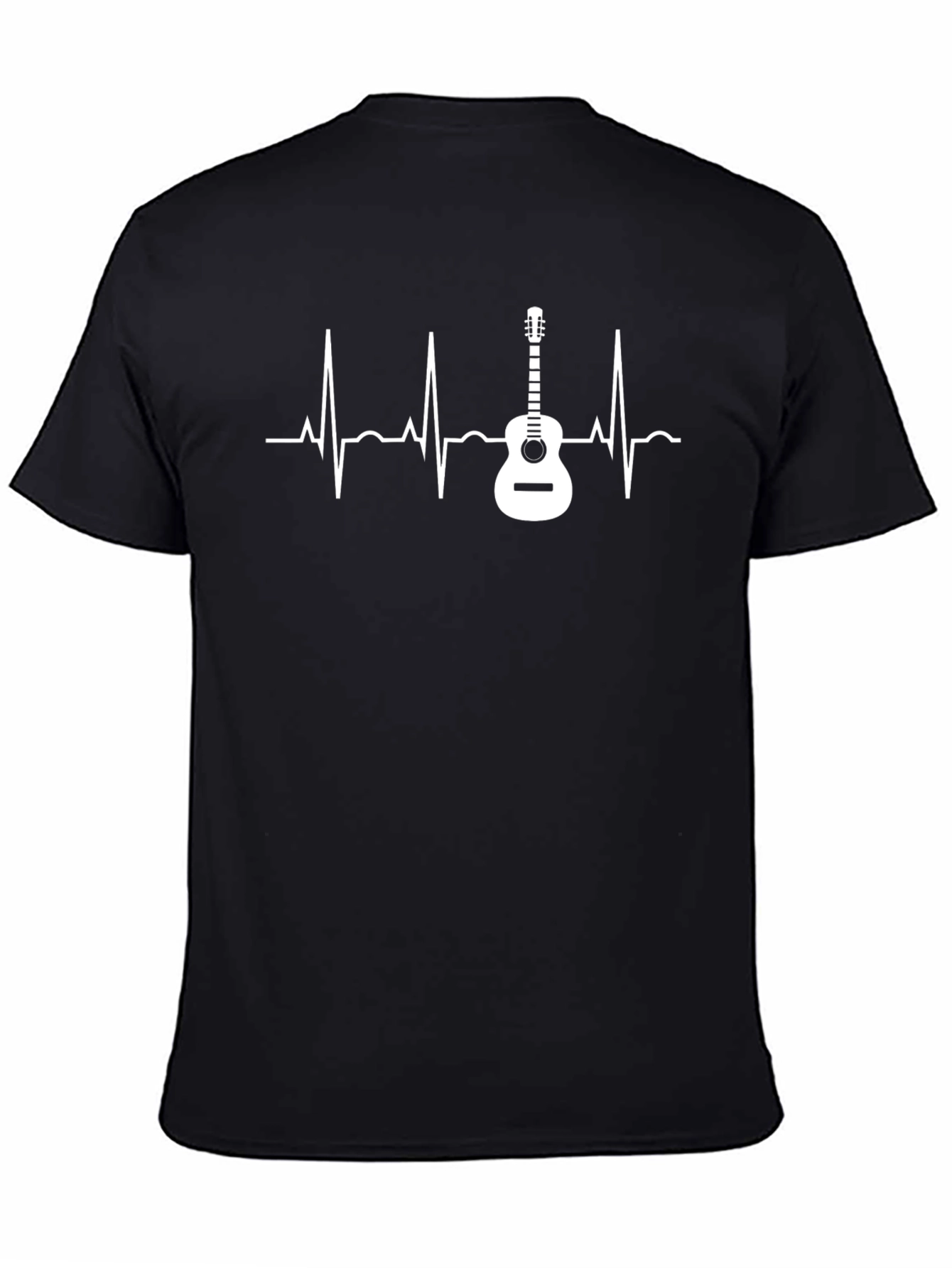 Guitar Heartbeat T-Shirt - Musician Tee