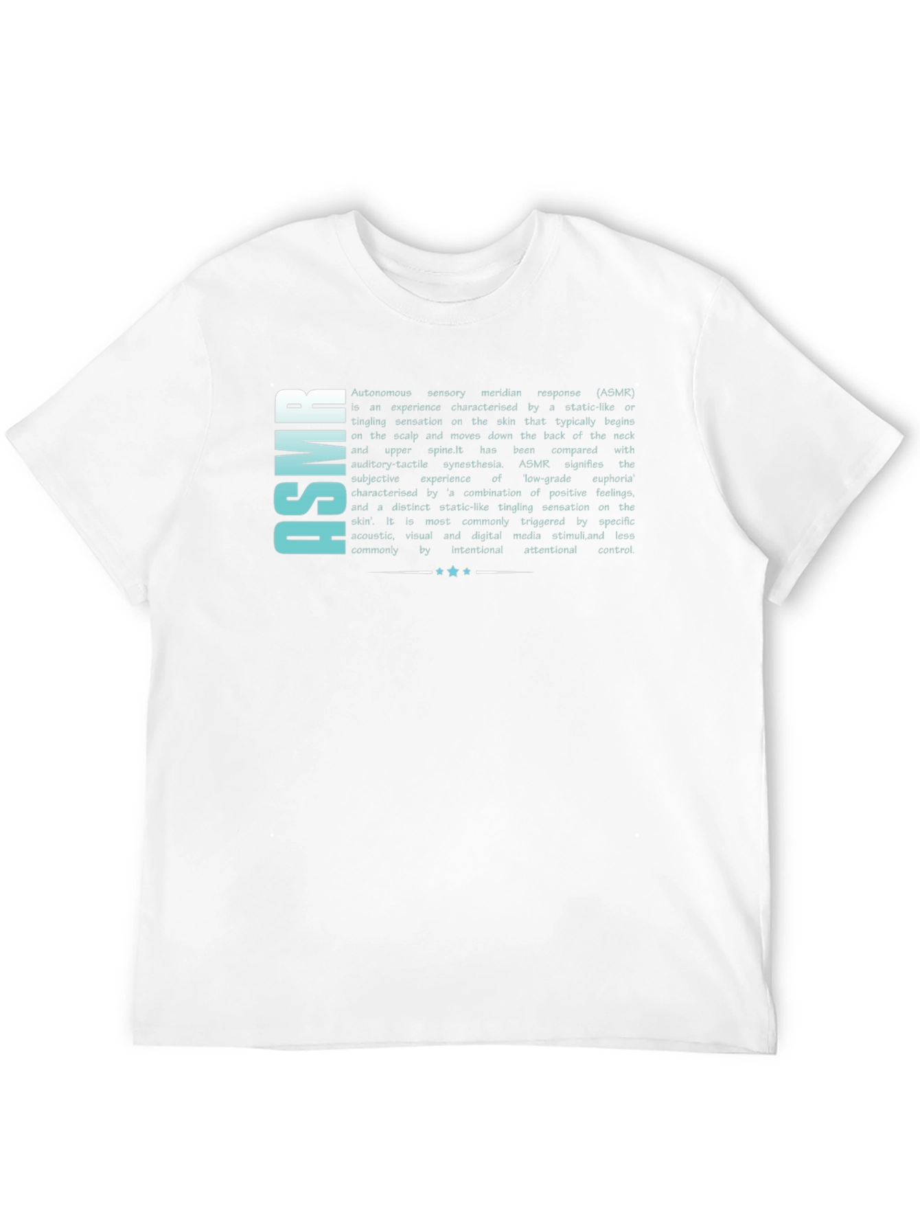 ASMR Definition Graphic Print T-Shirt
