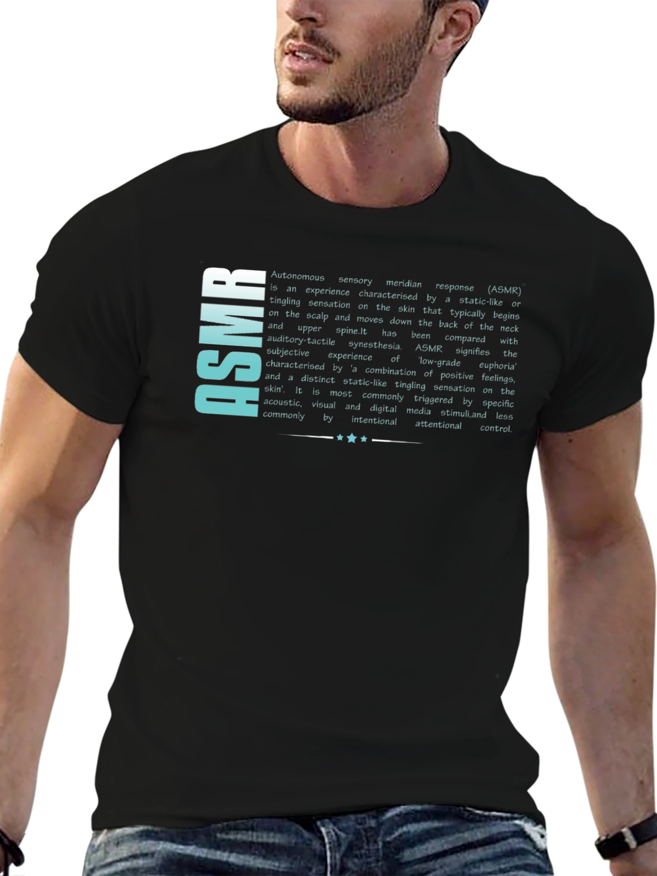 ASMR Definition Graphic Print T-Shirt