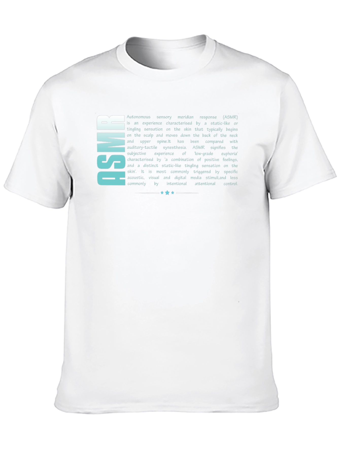 ASMR Definition Graphic Print T-Shirt