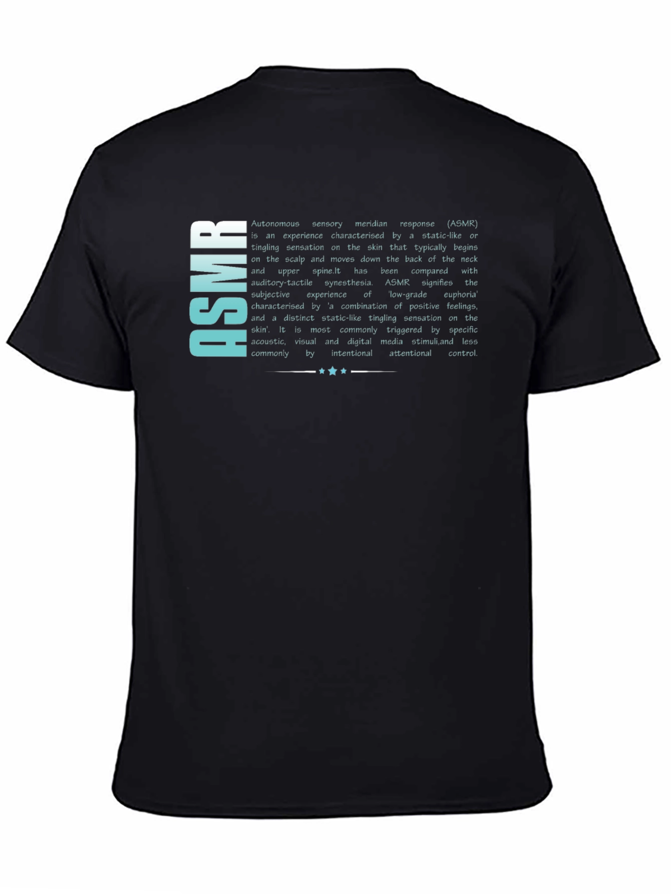 ASMR Definition Graphic Print T-Shirt