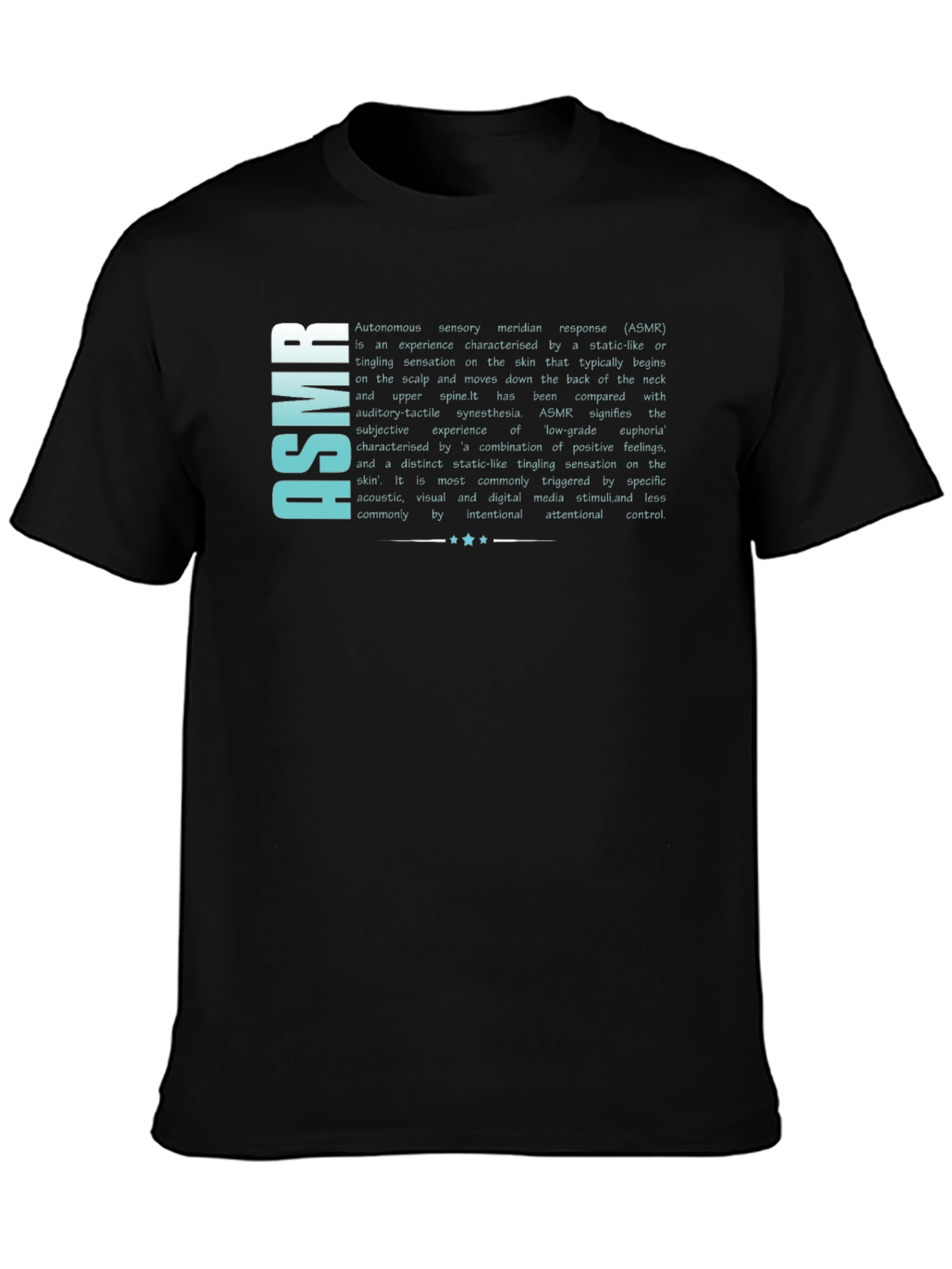 ASMR Definition Graphic Print T-Shirt