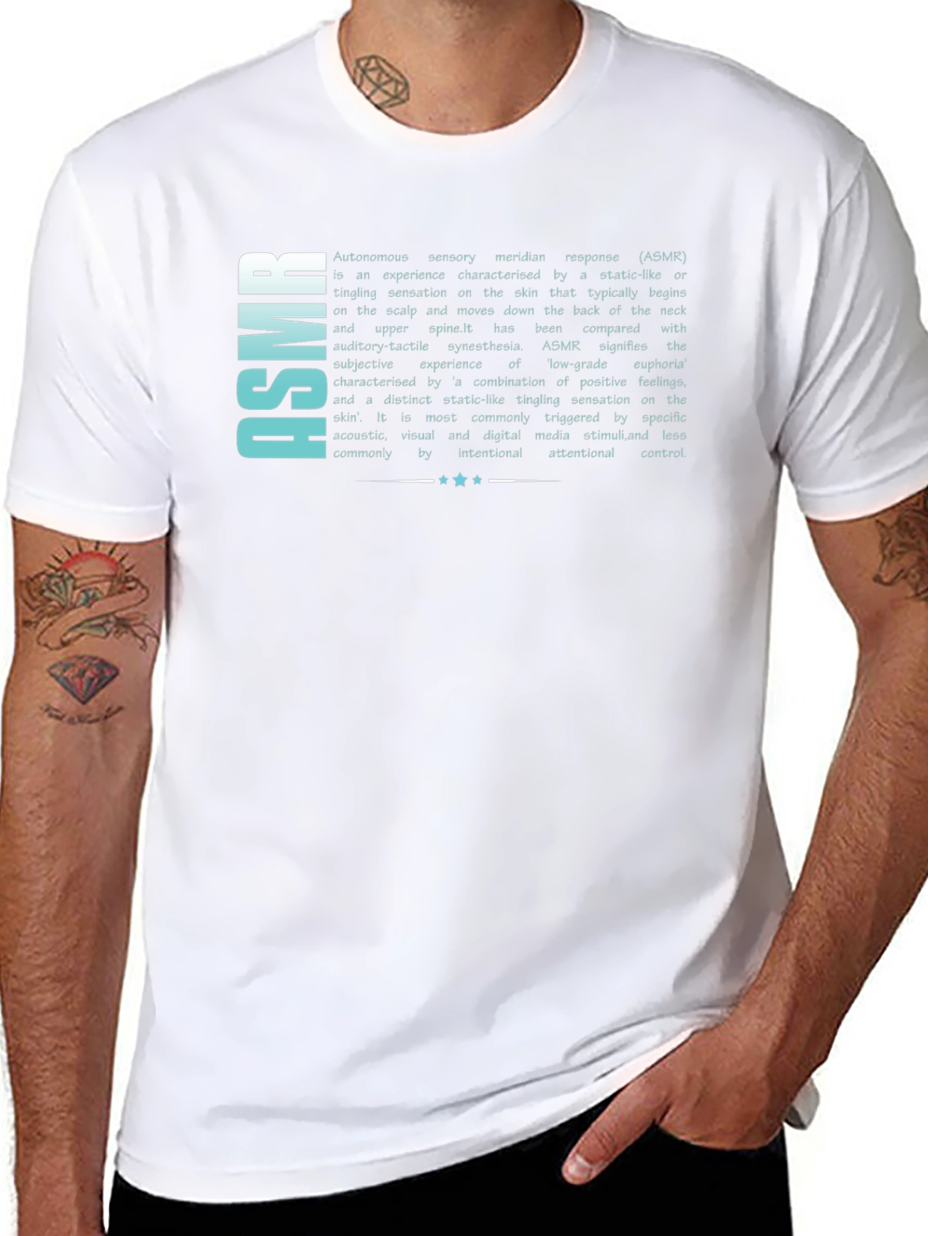 ASMR Definition Graphic Print T-Shirt