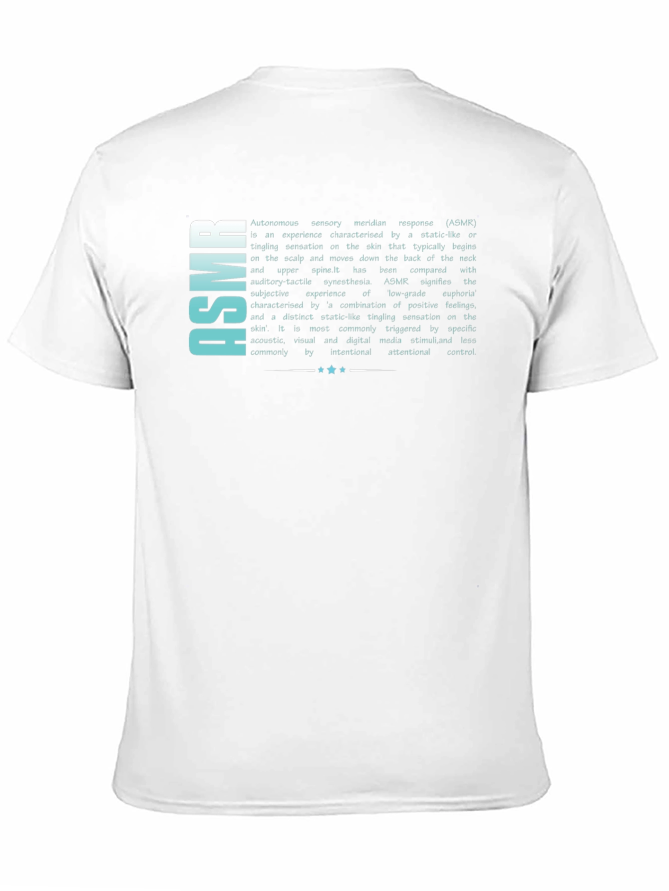ASMR Definition Graphic Print T-Shirt