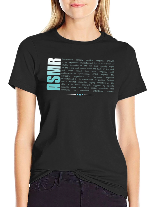 ASMR Definition Graphic Print T-Shirt