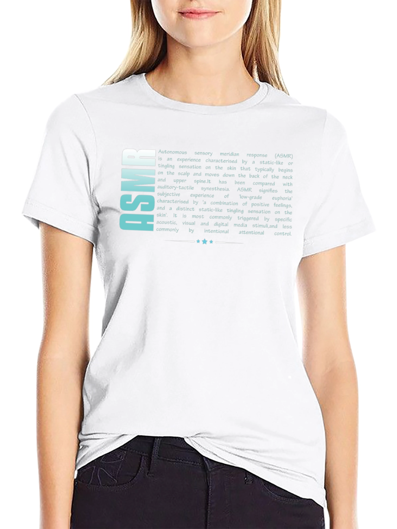 ASMR Definition Graphic Print T-Shirt