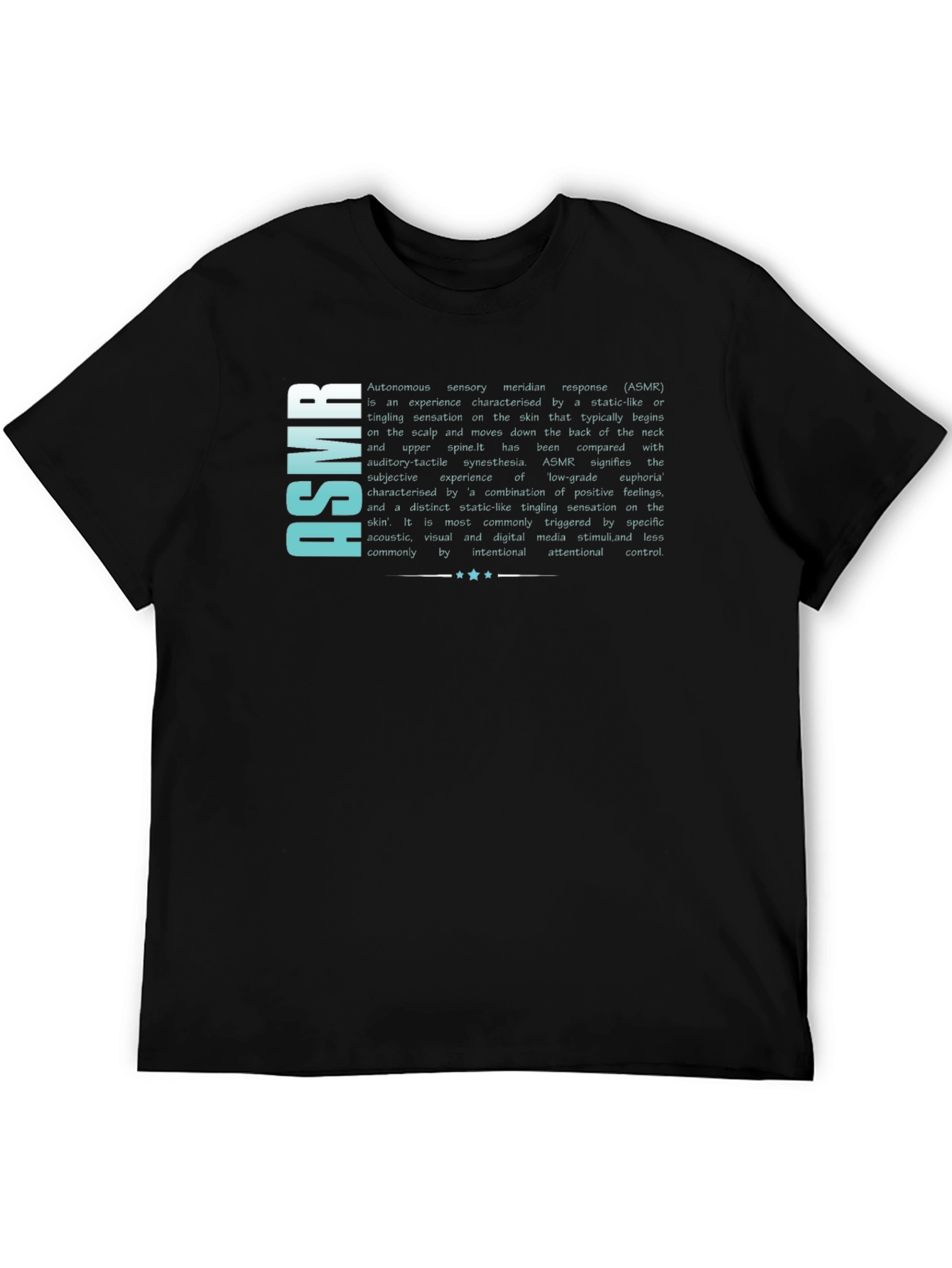 ASMR Definition Graphic Print T-Shirt