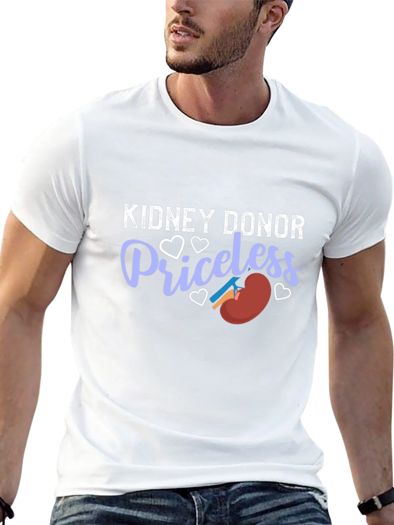 Kidney Donor Priceless Graphic T-Shirt