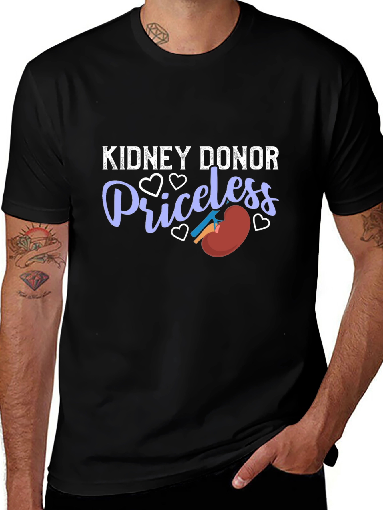 Kidney Donor Priceless Graphic T-Shirt