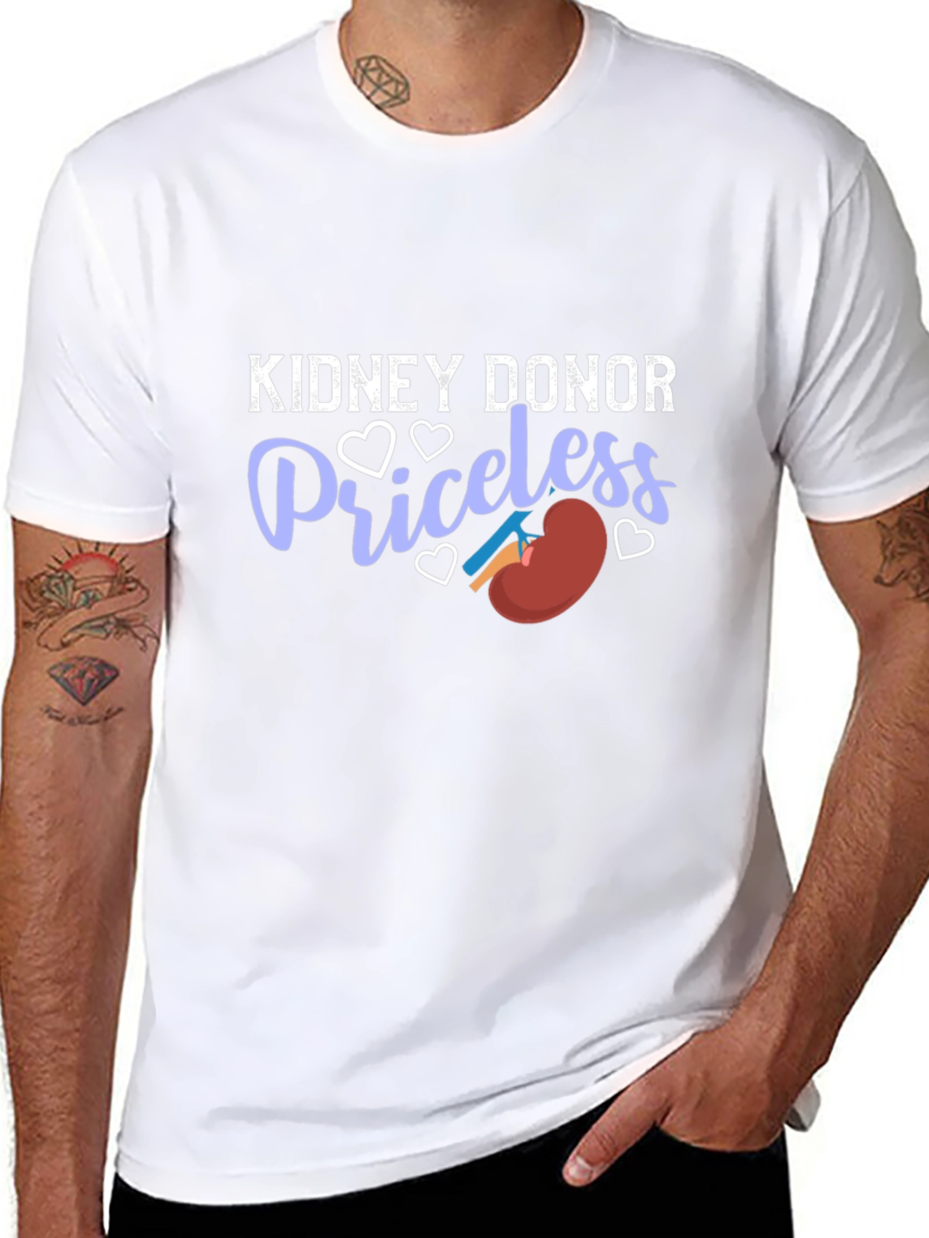 Kidney Donor Priceless Graphic T-Shirt