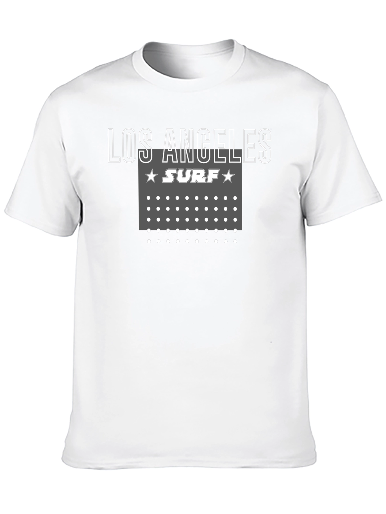 Los Angeles Surf Graphic Tee - Casual Style