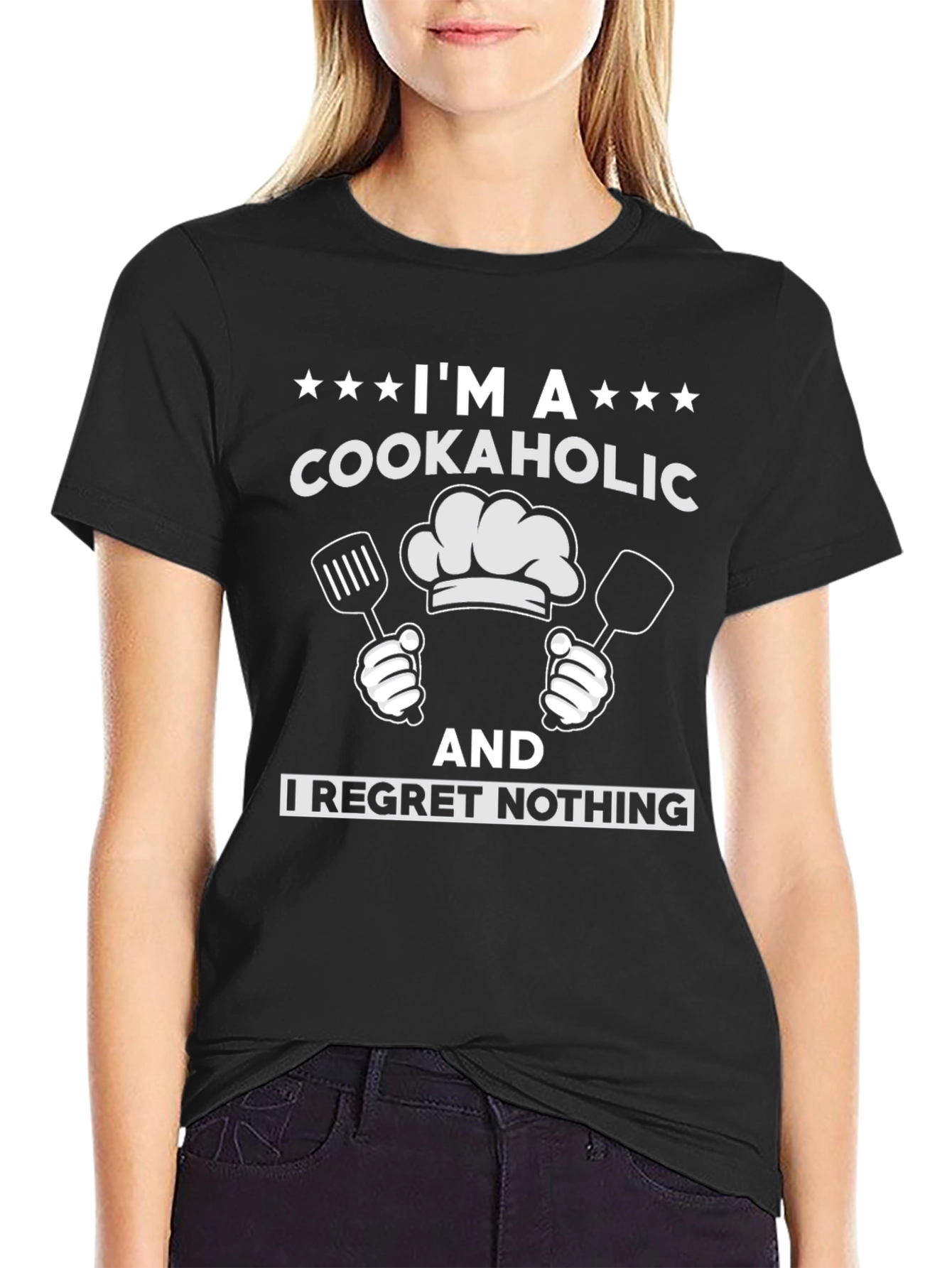Cookaholic T-Shirt: Funny Chef Cooking Tee