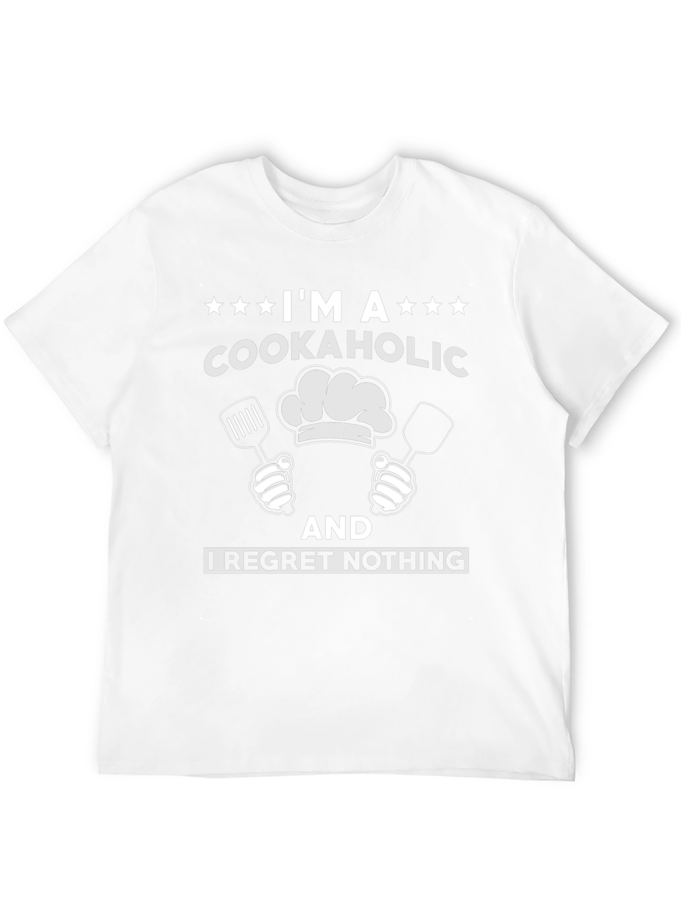 Cookaholic T-Shirt: Funny Chef Cooking Tee